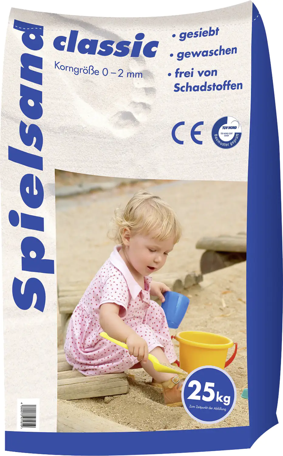 Hamann Spielsand gewaschen 25 kg Sack kaufen Globus Baumarkt