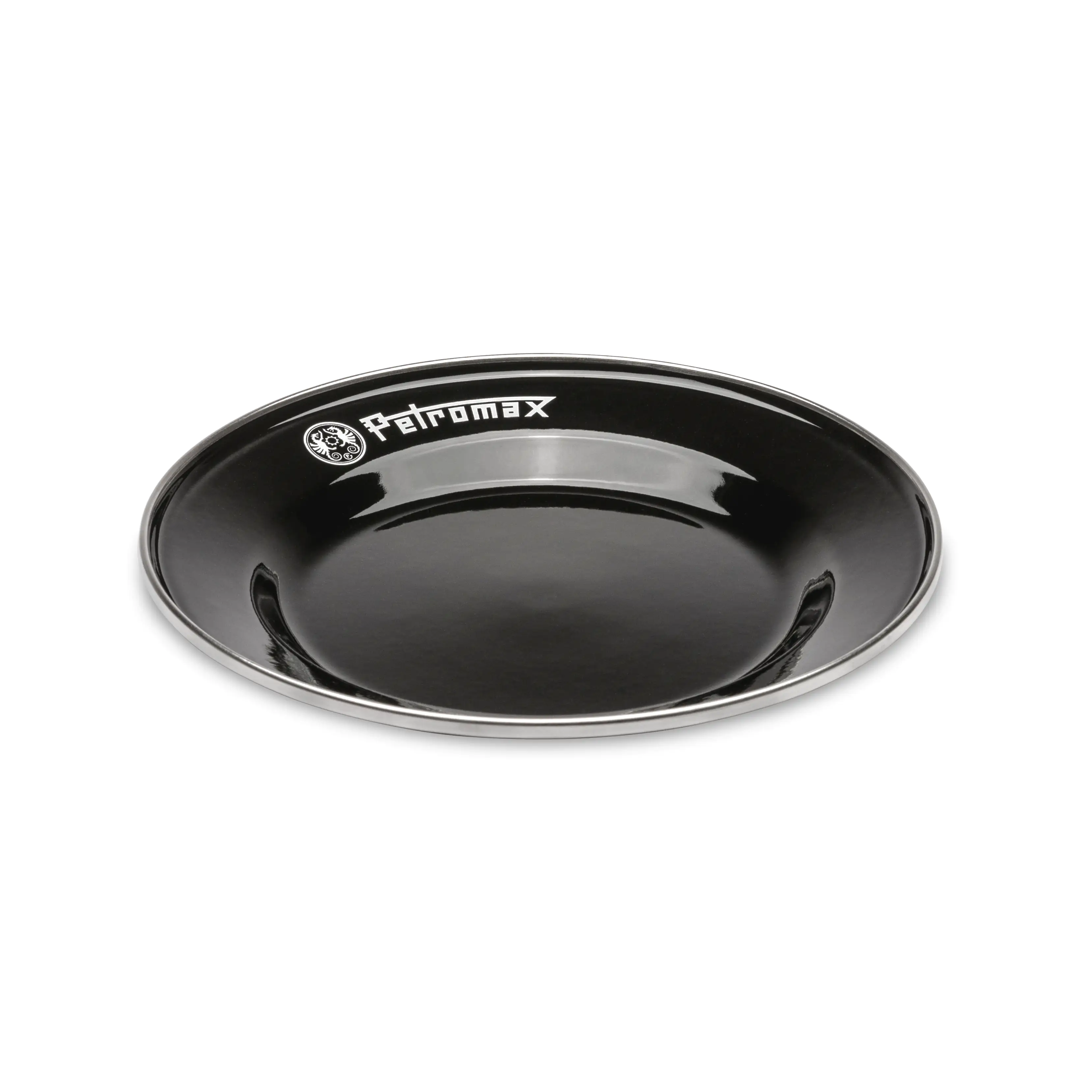Petromax Teller Emaille 2er Set 18 cm schwarz Petromax Teller Emaille 2er Set 18 cm schwarz