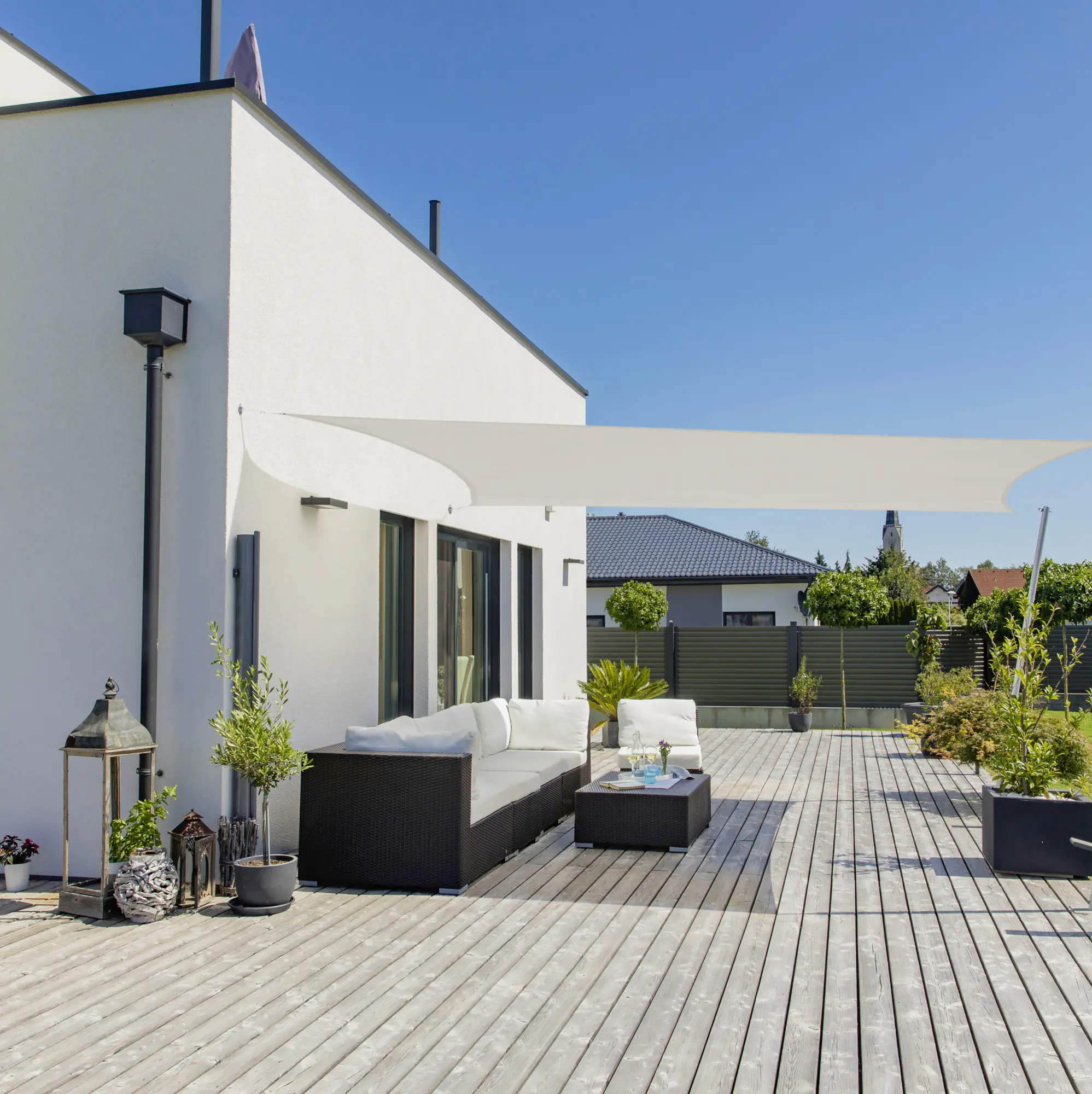Windhager Sonnensegel Cannes cream 2 x 3 m