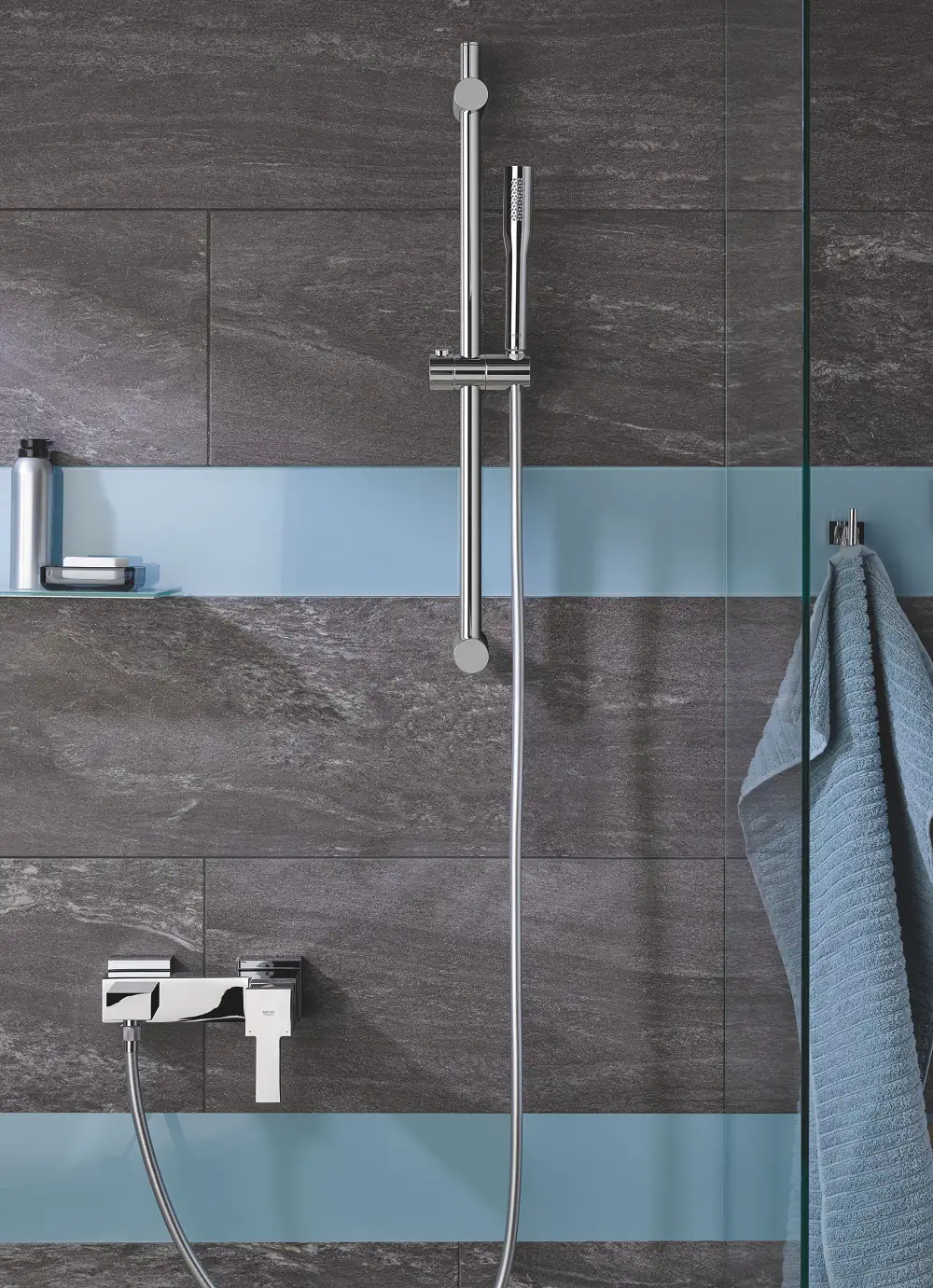 Grohe Handbrause Get 1 Strahlart, verchromt Grohe Handbrause Get 1 Strahlart, verchromt