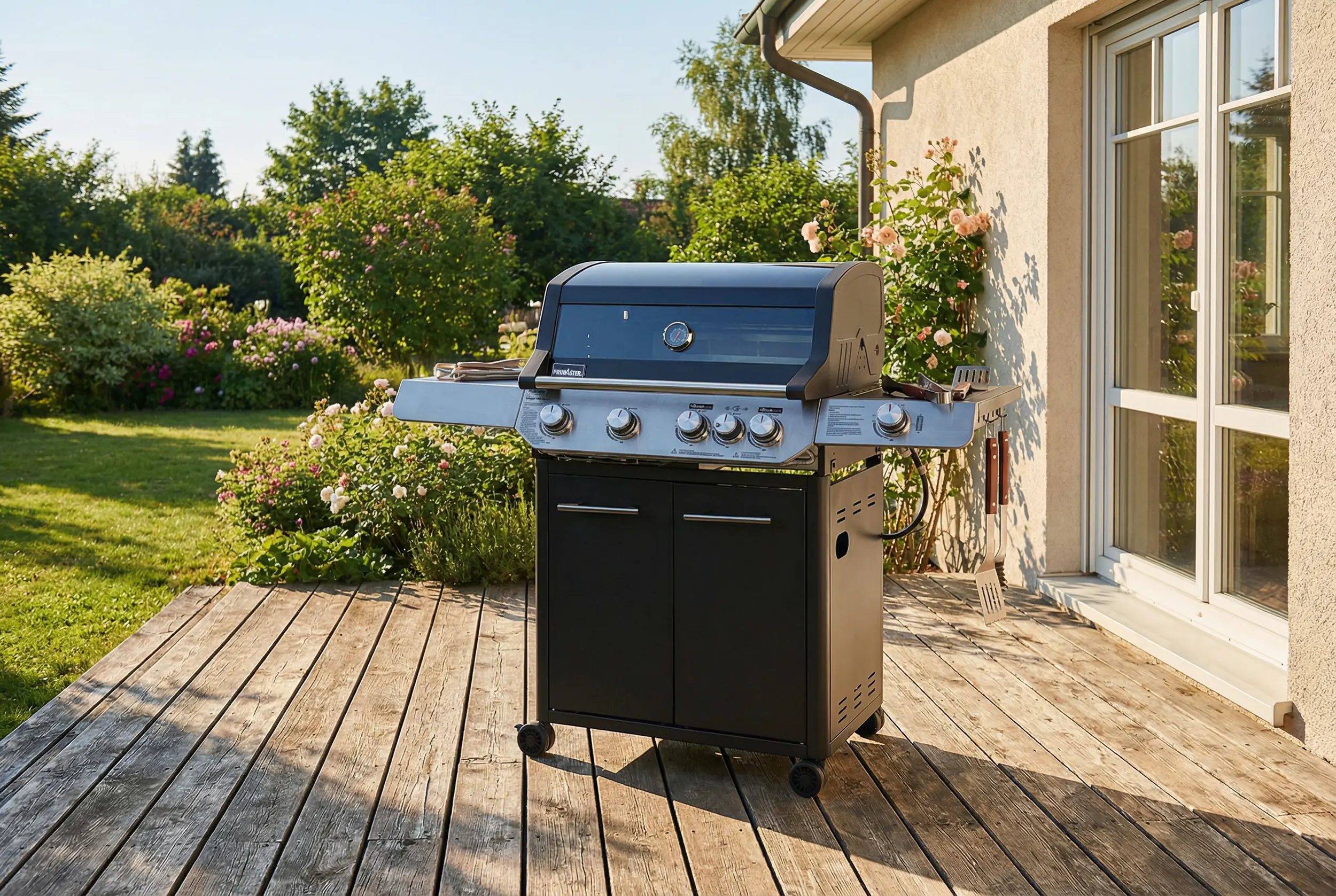 Primaster Gasgrill Cody Powerzone & Infrarotbrenner Grillfläche: 70 x 48 cm 