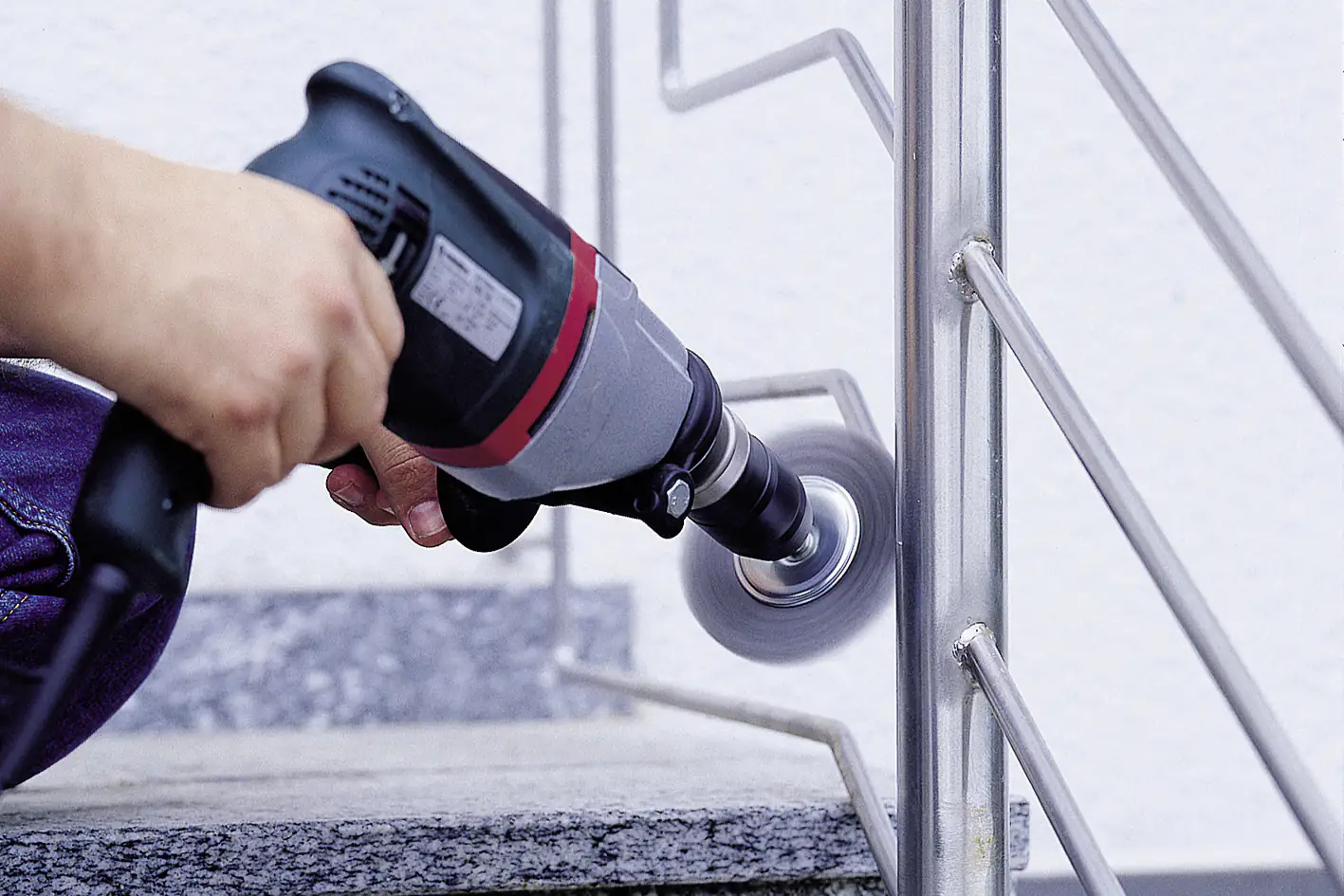 Wolfcraft Scheibendrahtbürste Ø 75 x 12 mm Inox