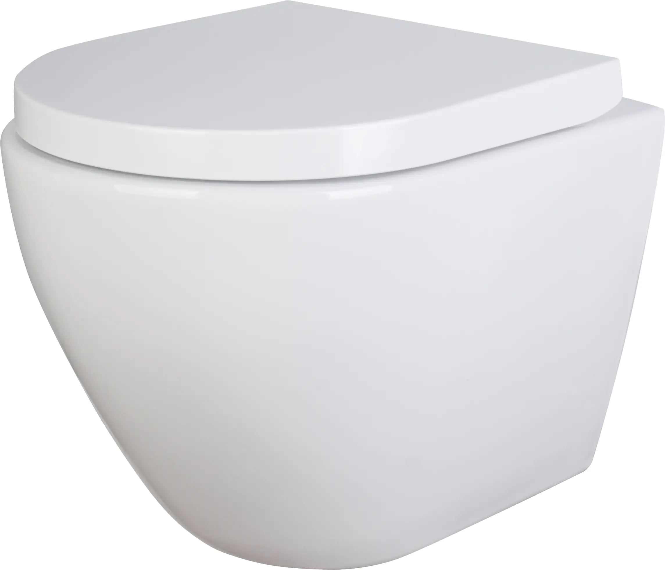 Primaster Wand-Tiefspül-WC Rhea weiß spülrandlos inkl. WC-Sitz kaufen ...