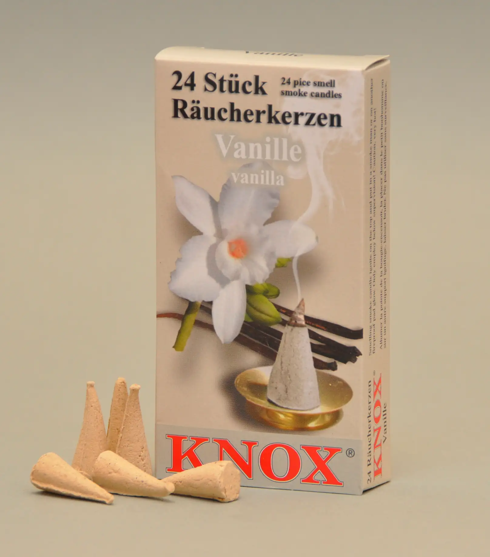 Knox Räucherkerzen - Vanille 24 Stück