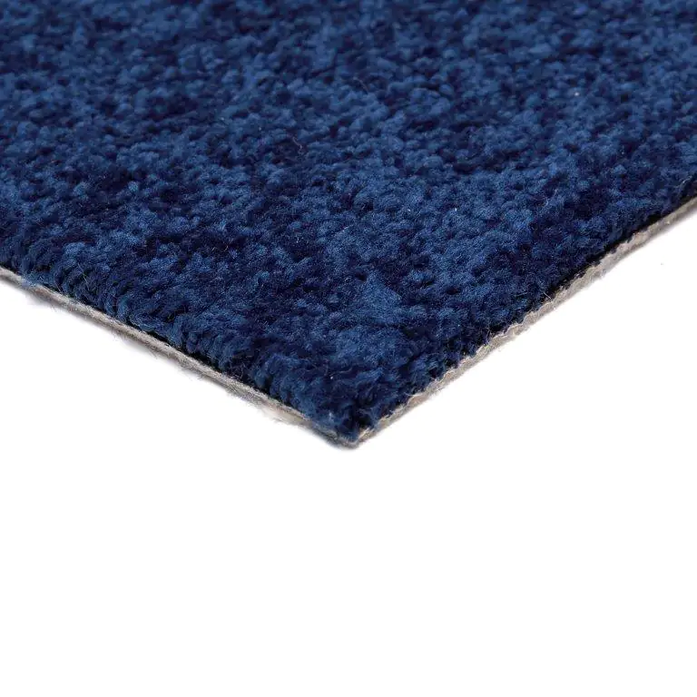 Andiamo Teppichboden Bari Coupon im Wunschmaß, dunkelblau, 5 m breit