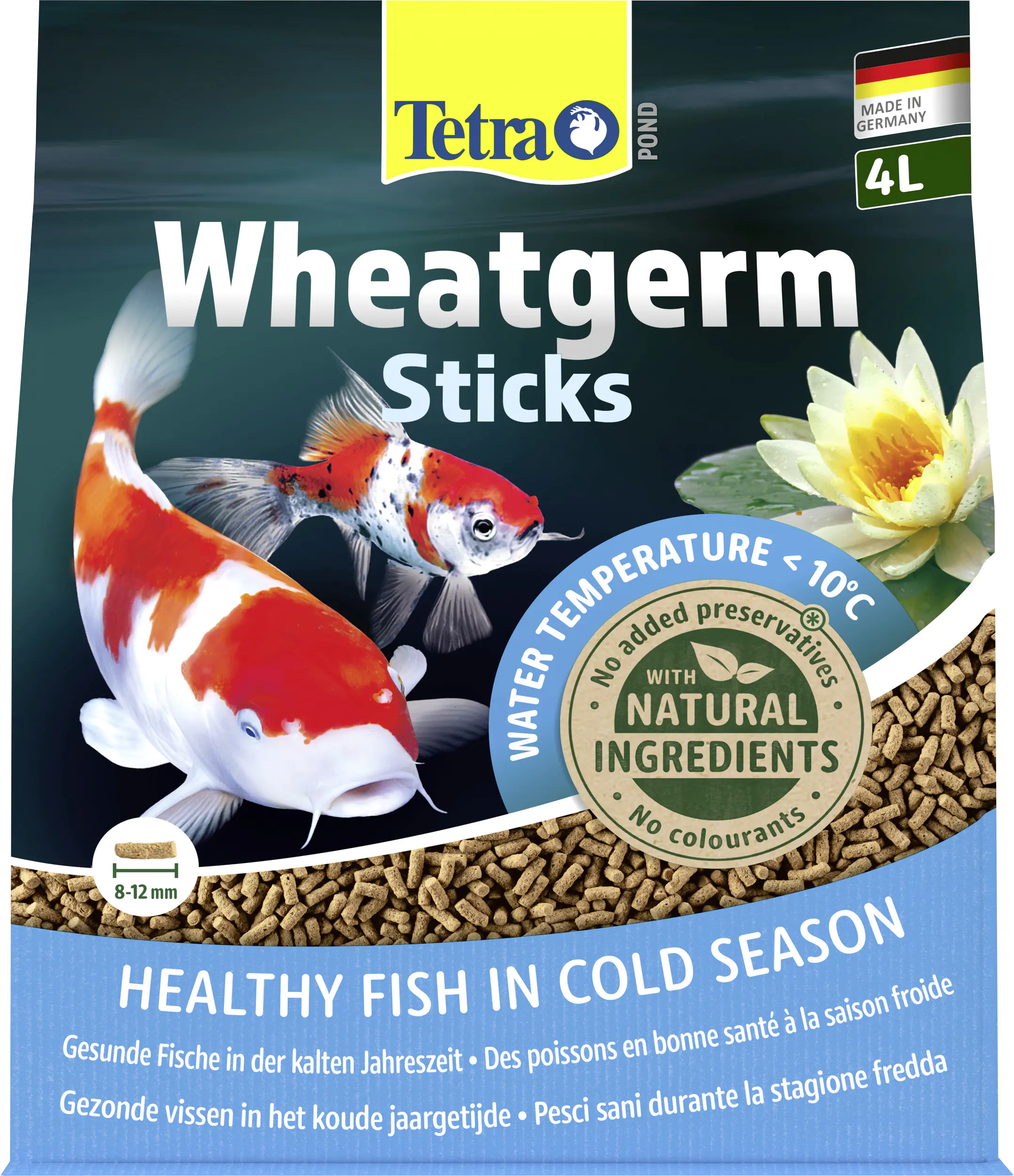 Tetra Pond Wheatgerm Sticks 4 L