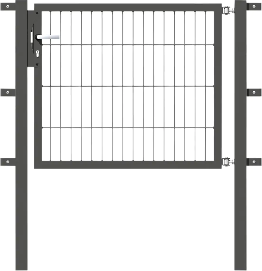 Alberts Stabgitter Einzeltor Flexo 100 x 80 cm 6/5/6 anthrazit