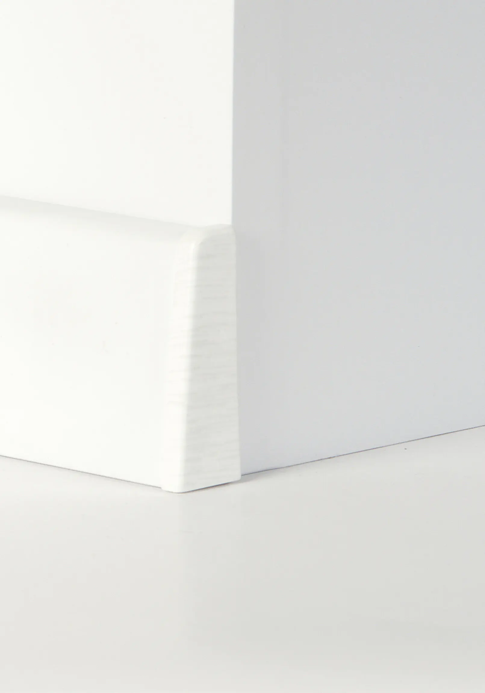 Classen Endkappe für Clip-Laminatleiste foliert 58 x 19 mm weiß Holzpore