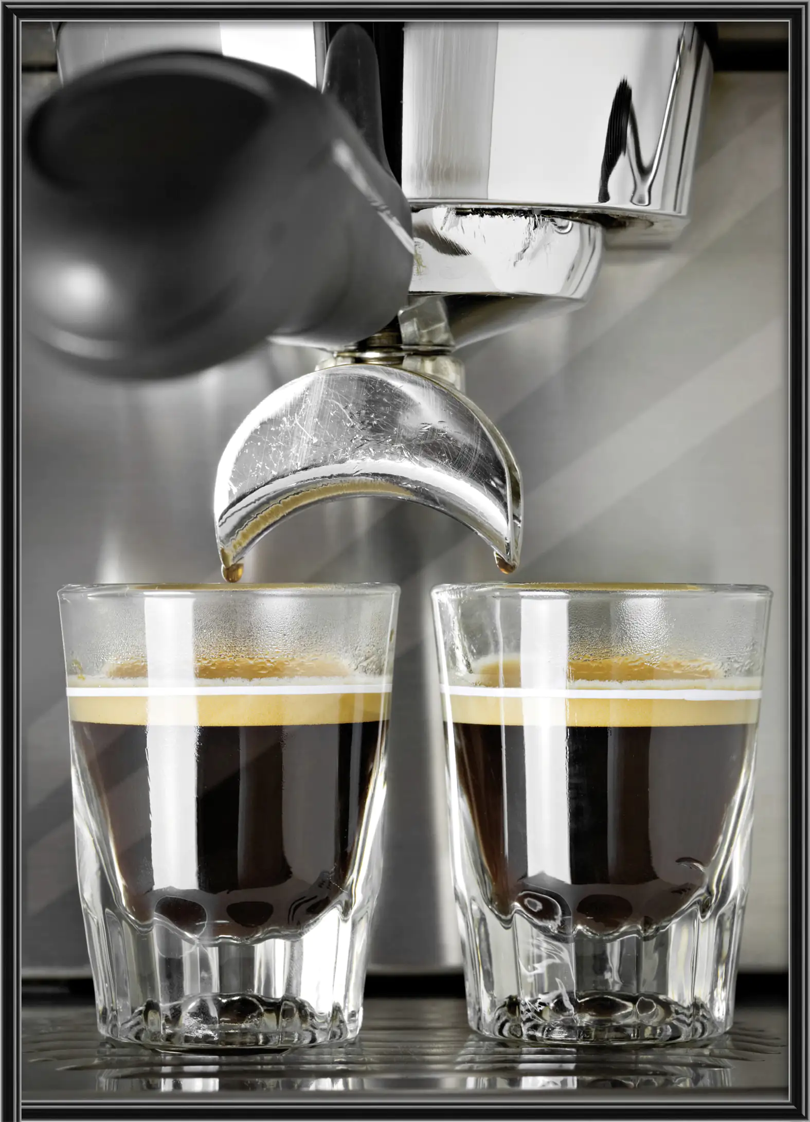 Kunststoff Bilderrahmen Design Frames schwarz, 50 x 70 cm Kunststoff Bilderrahmen Design Frames schwarz, 50 x 70 cm