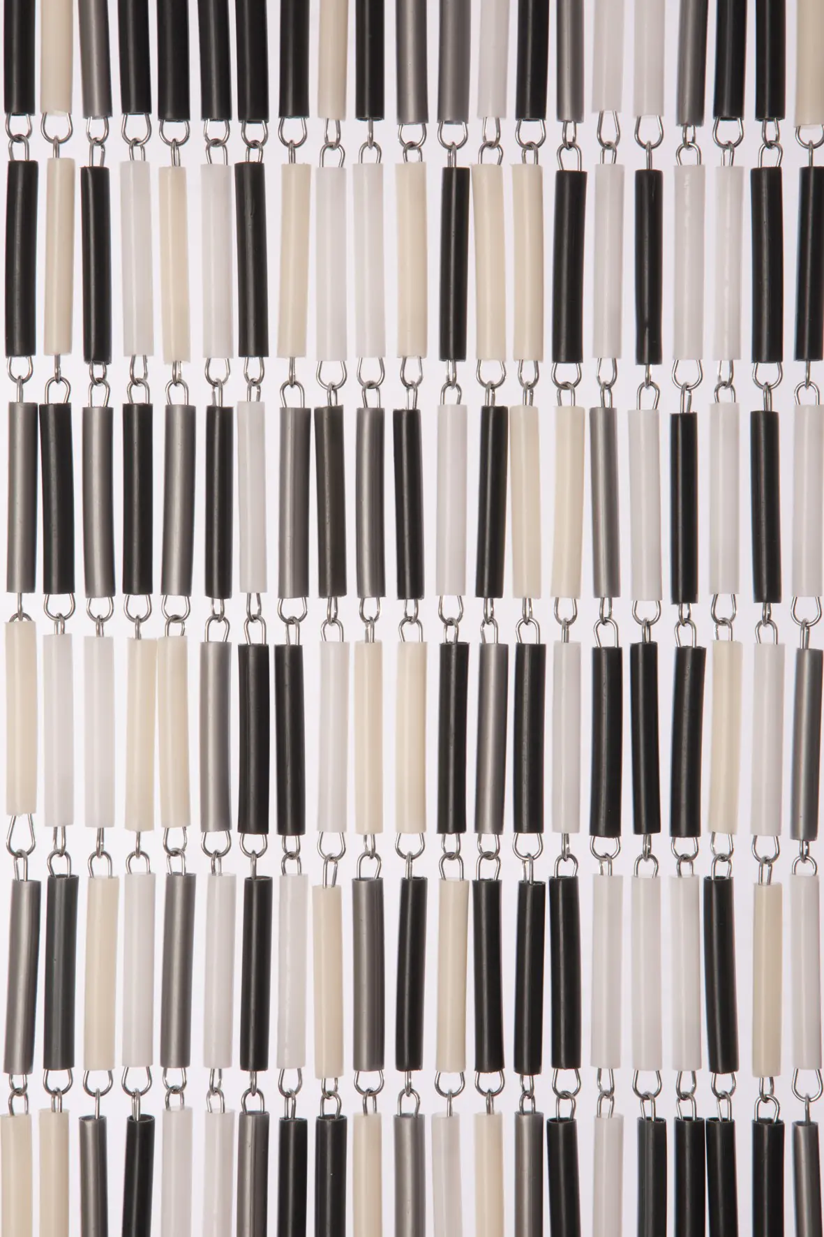 Conacord Deko-Vorhang Tube schwarz-grau-beige, 90 x 200 cm