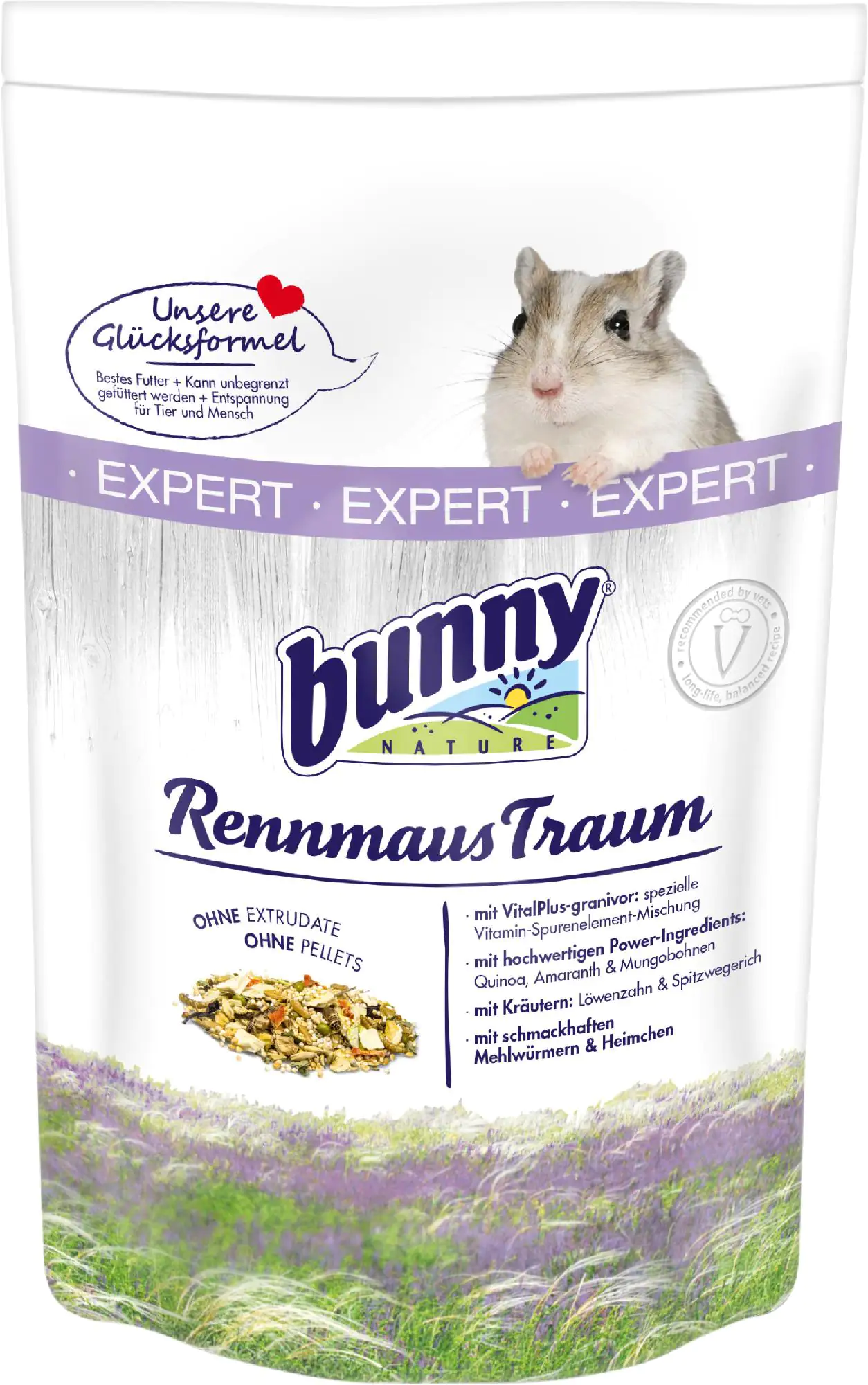 bunny RennmausTraum EXPERT 500g für Rennmäuse bunny RennmausTraum EXPERT 500g für Rennmäuse