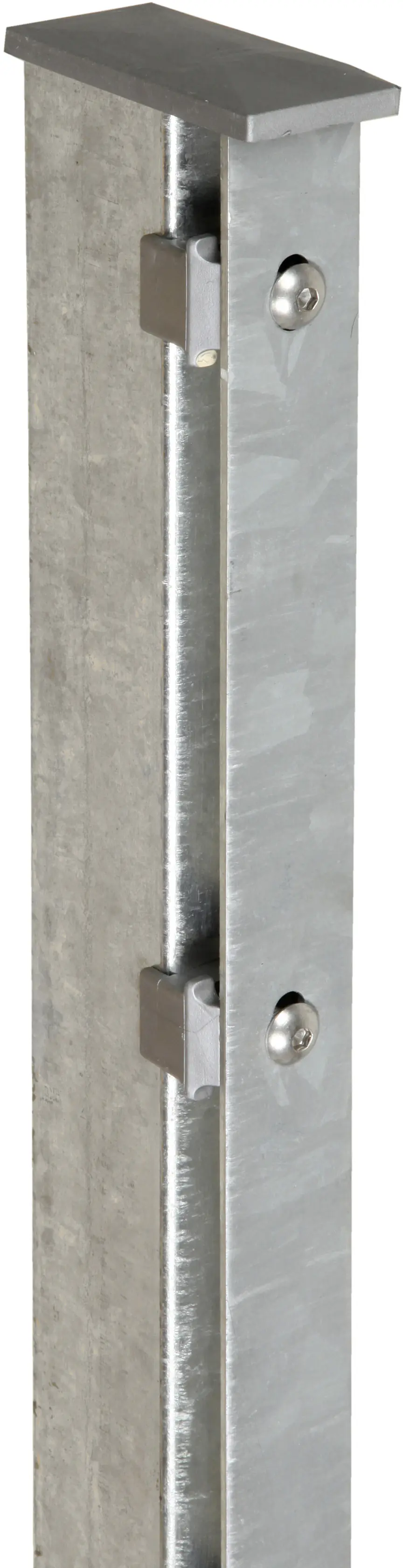 Floraworld Zaunpfosten Premium 260 x 6 x 4 cm feuerverzinkt