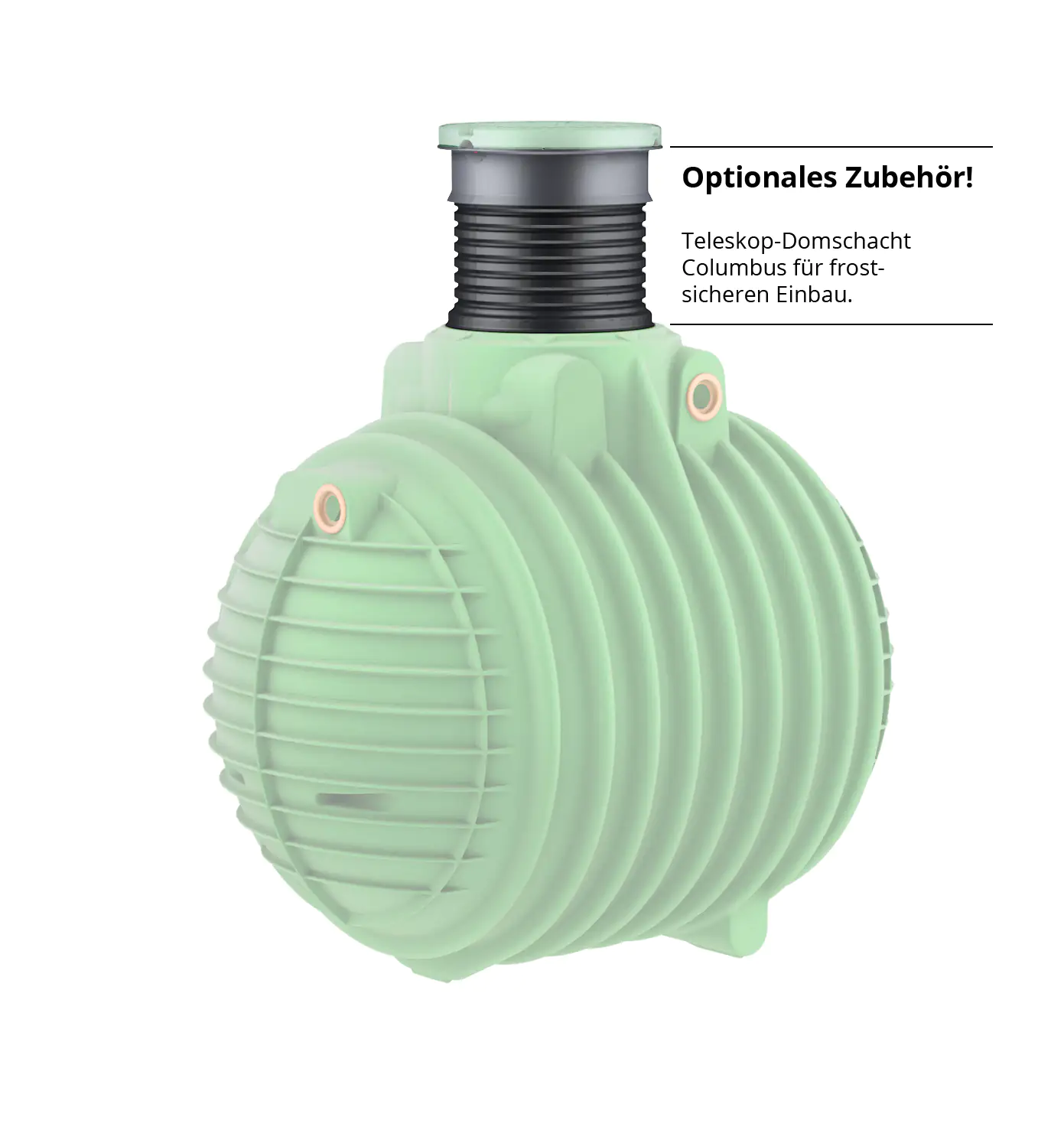 Garantia Erdtank PROline Columbus 3.700 l Garantia Erdtank PROline Columbus 3.700 l