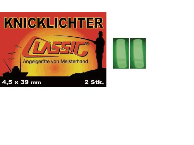 Classic Knicklichter 2 Stück 4,5x39mm/grün