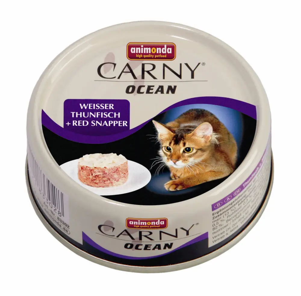 Animonda Carny Adult Ocean Weißer Thunfisch + Red Snapper 80 g