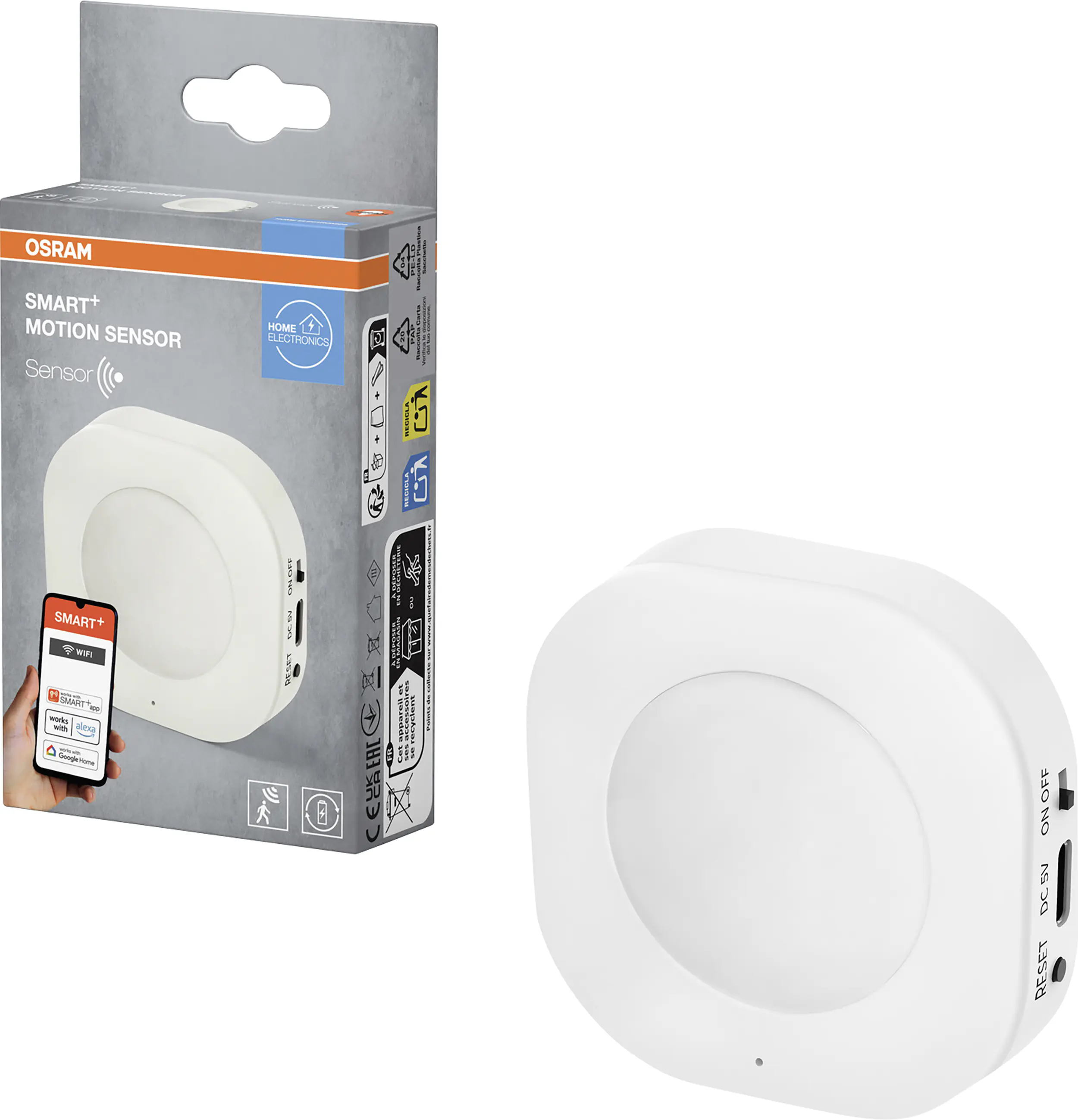Osram Bewegungsmelder Smart+ Sensor WiFi weiß