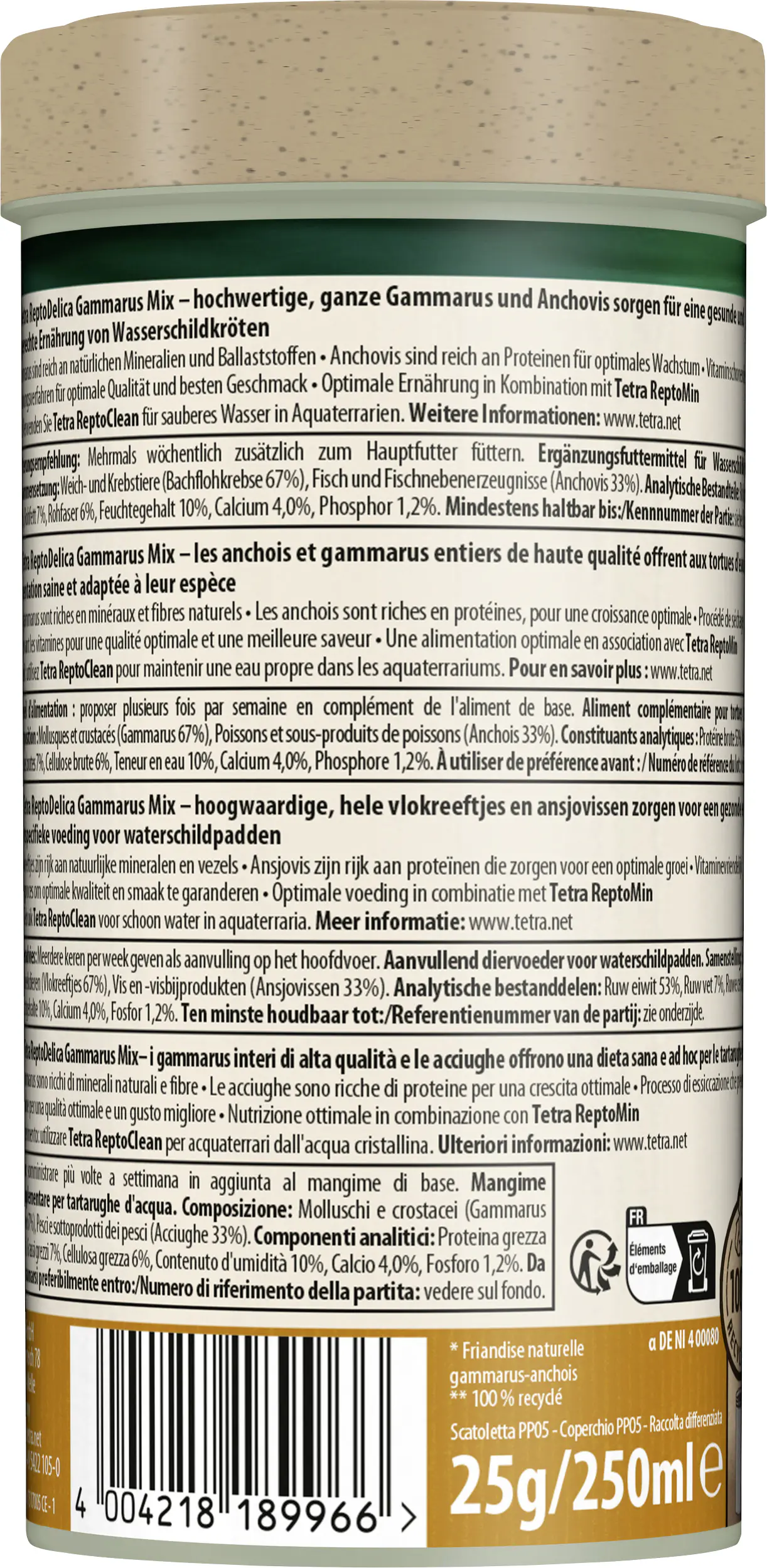 Tetra GammarusMix 250 ml