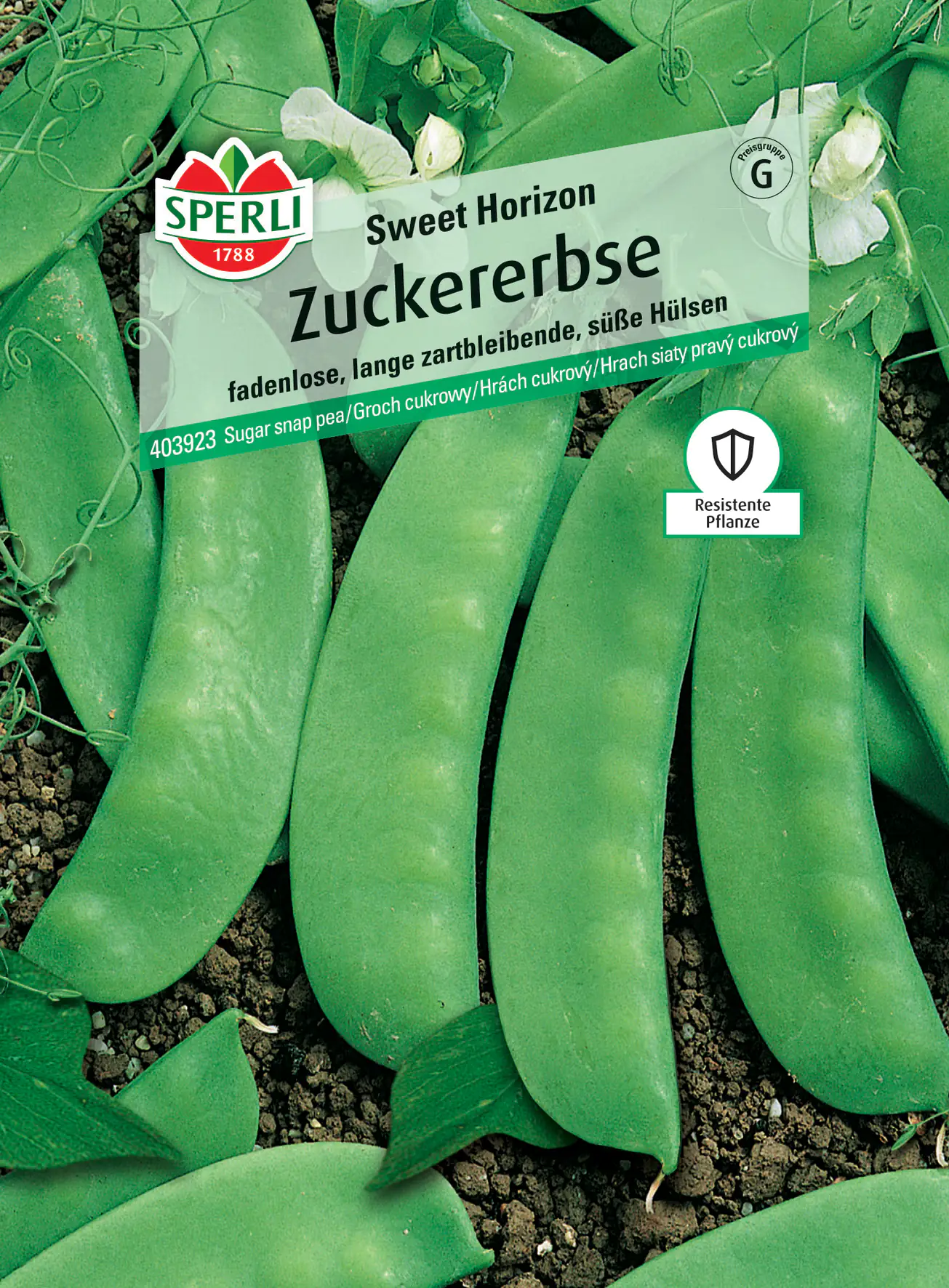 Sperli Zuckererbse Sweet Horizon