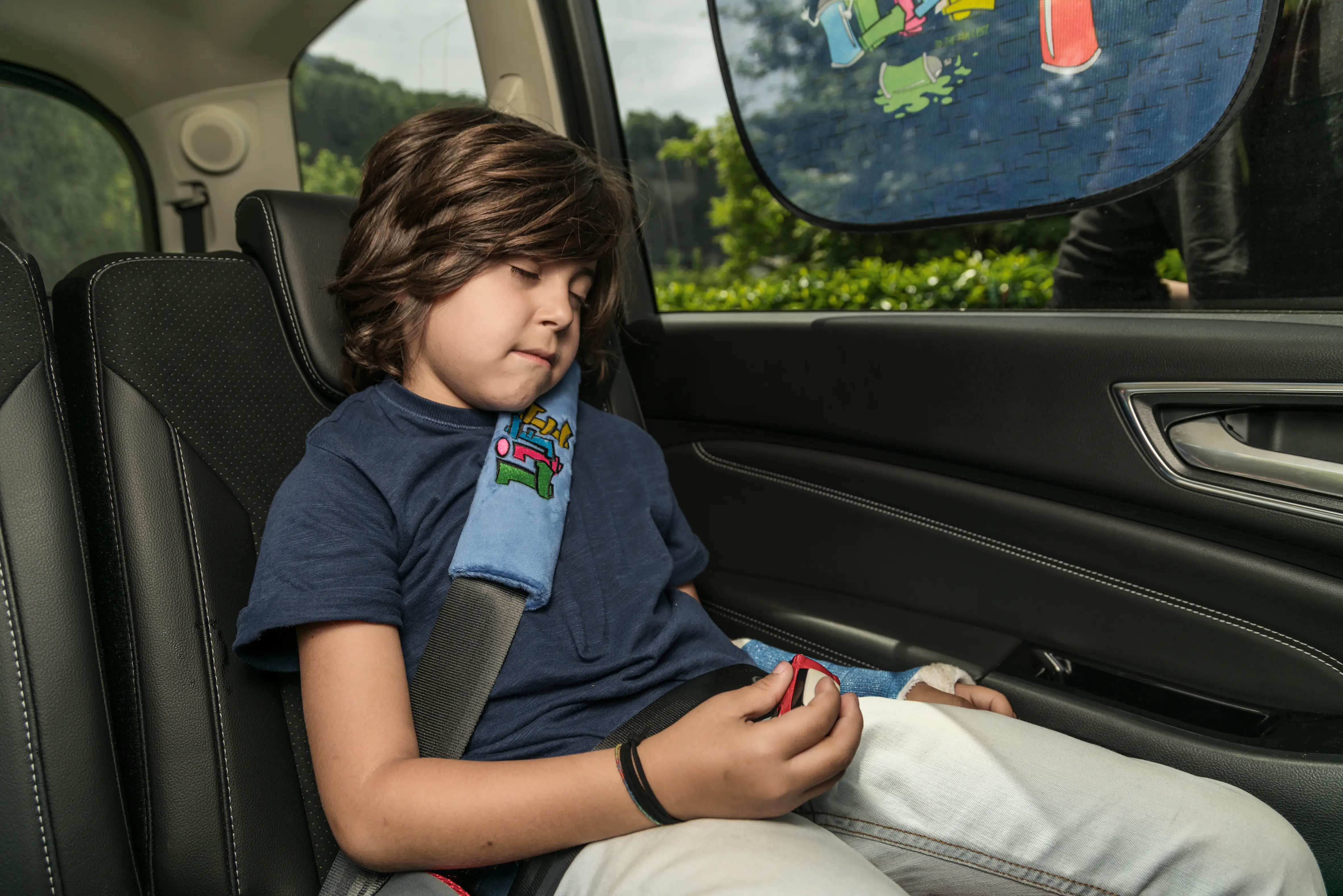 9001778261861_002 Walser Gurtpolster Graffiti blau 1-teilig