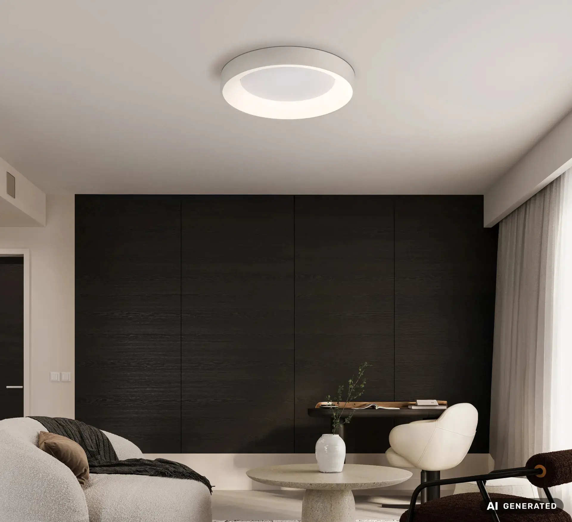 Globo LED-Deckenleuchte Gallegos 48 W 2400 lm CCT Ø 50 cm