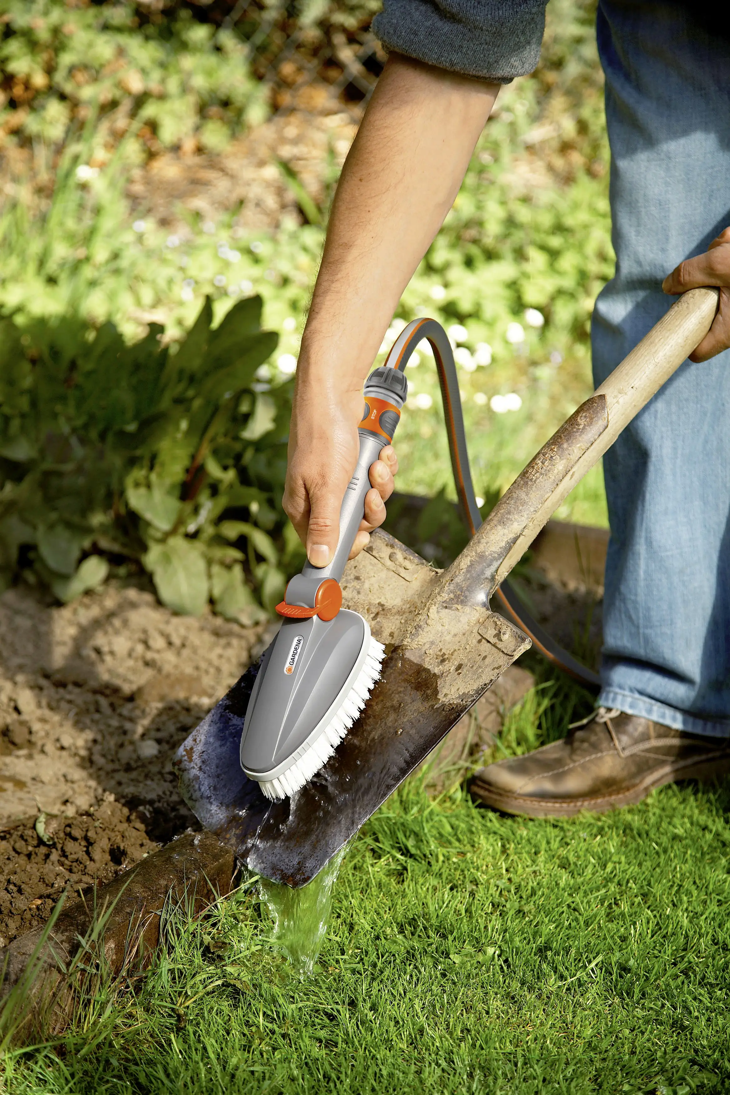 Gardena Handschrubber breit