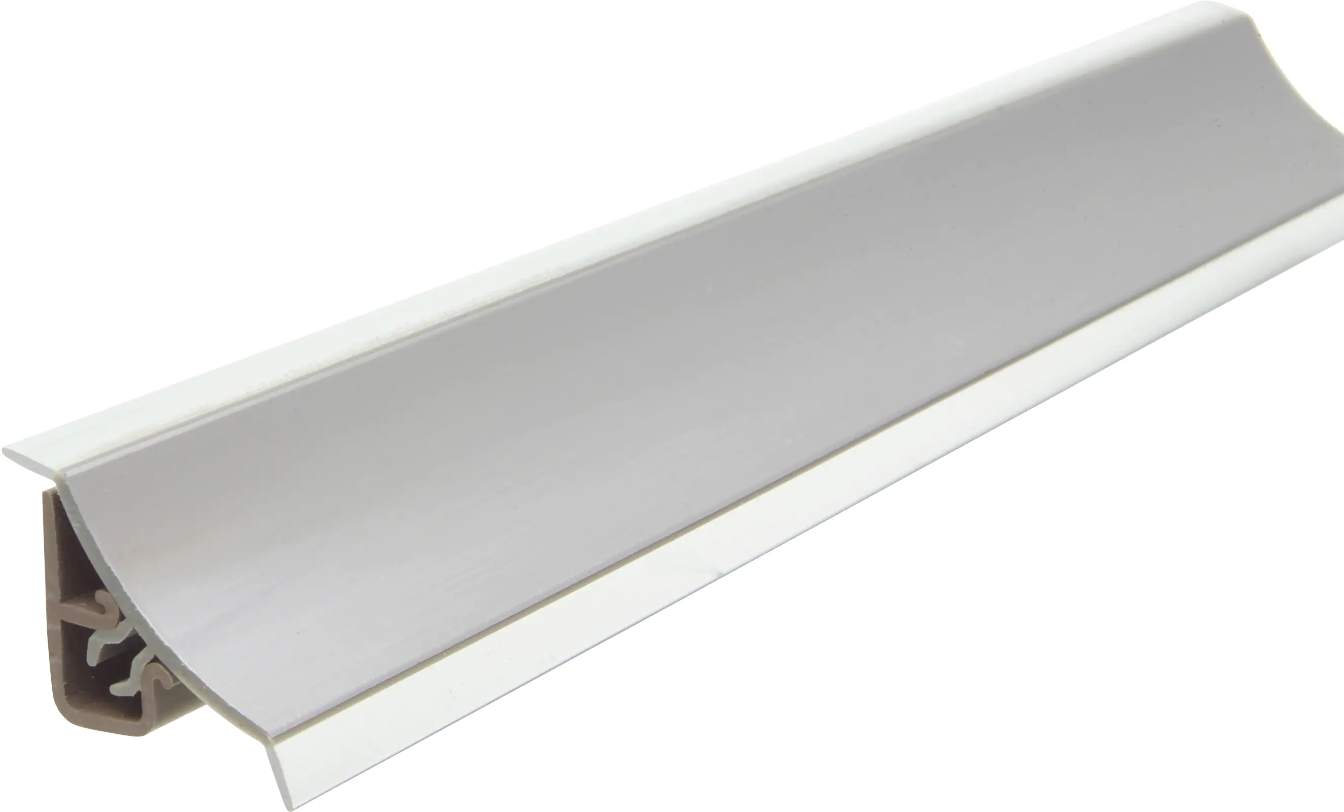 4260027234079_999401 Primo Wandanschlussleiste 260 cm, 23 x 25 mm, Alu