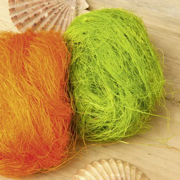 Sisal 20 g natur weiß