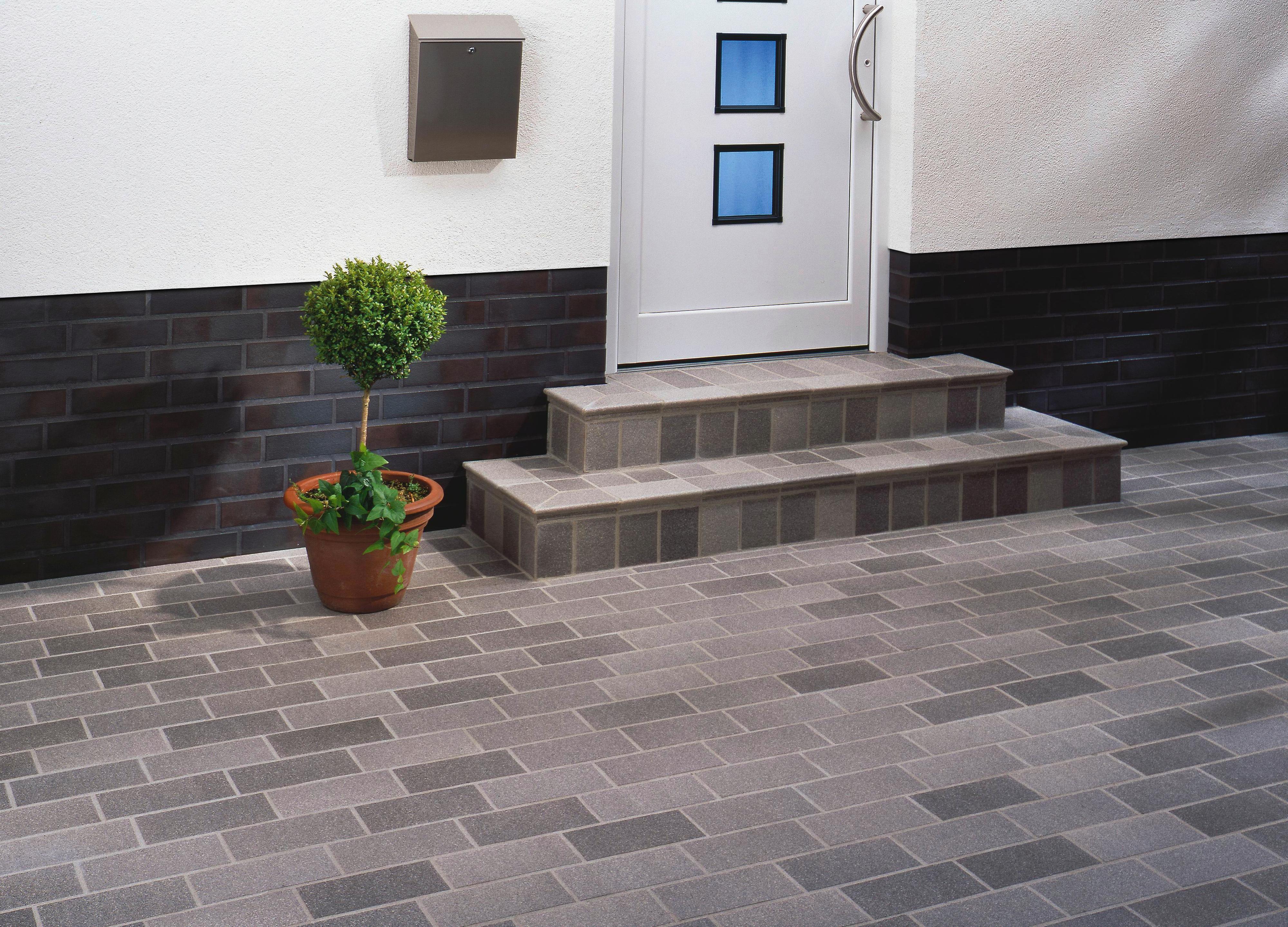 Spaltplatte 24 x 11,5 cm schatten