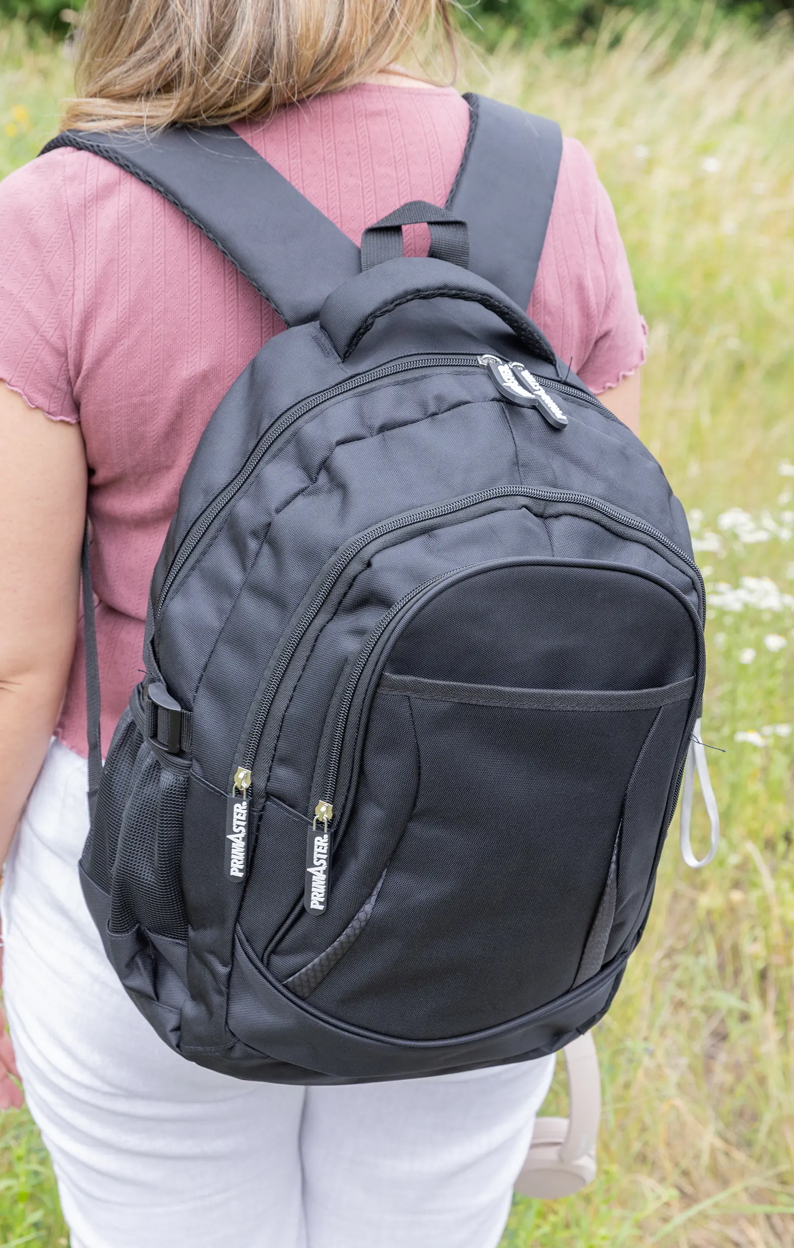Primaster Rucksack schwarz-grau, 32 x 46 x 18 cm (B x H x T) Primaster Rucksack schwarz-grau, 32 x 46 x 18 cm (B x H x T)