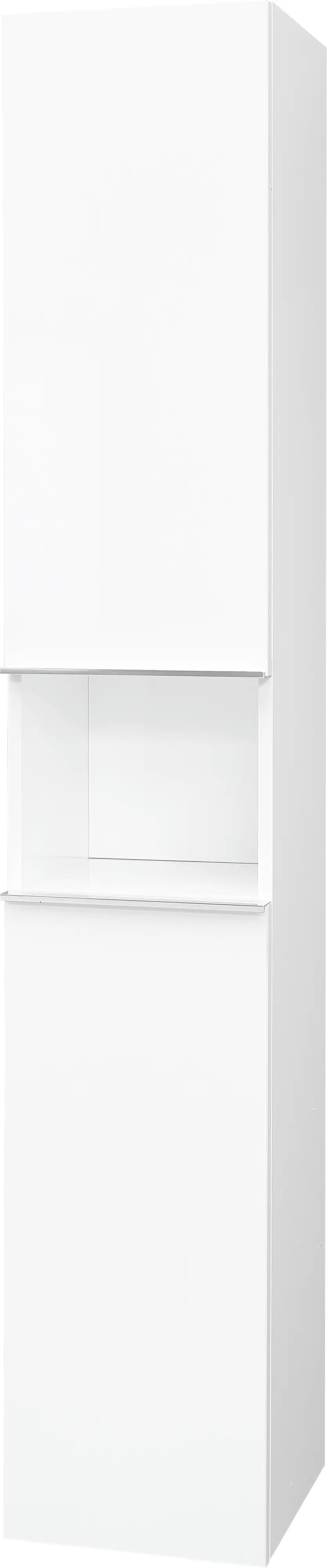 Primaster Hochschrank Düsseldorf weiß 168 x 30 x 33 cm