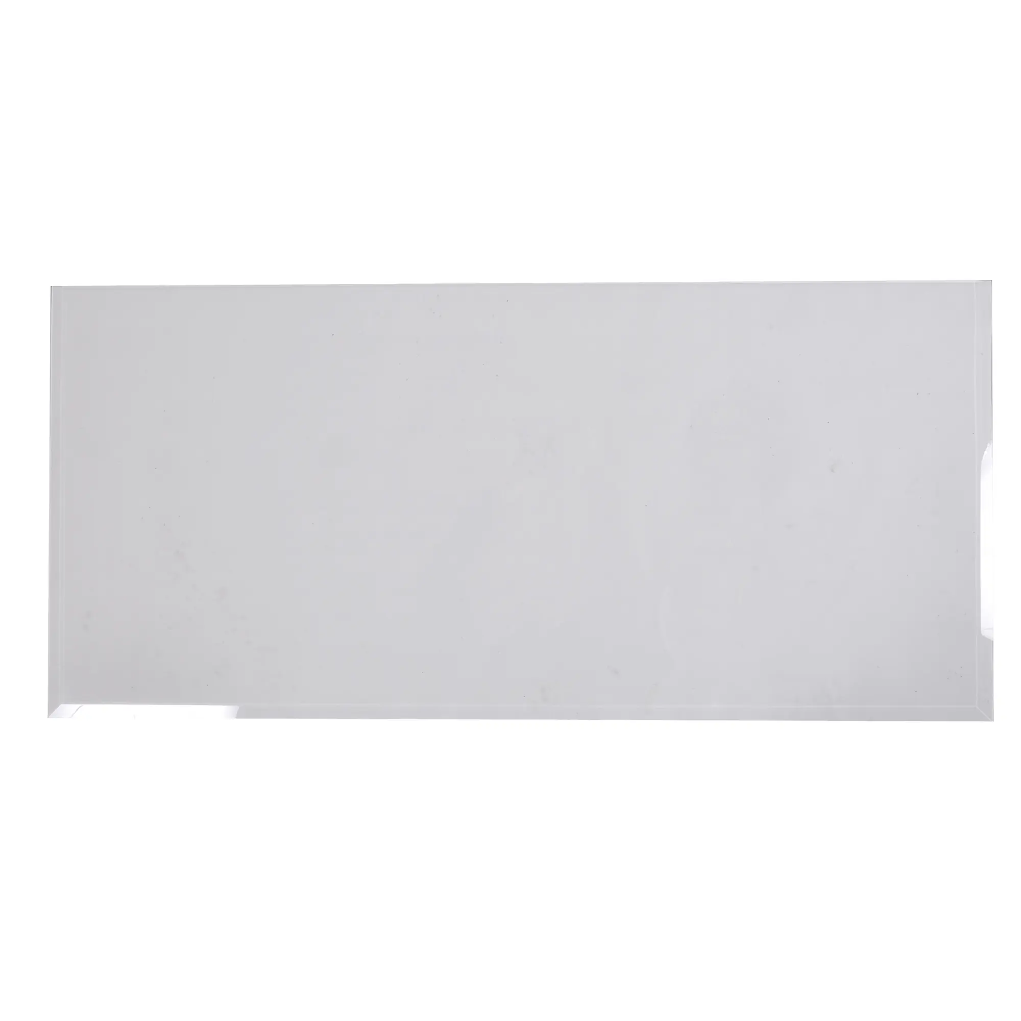 FireFix Glas-Vorlegeplatte 120 x 55 cm rechteckform klarglas