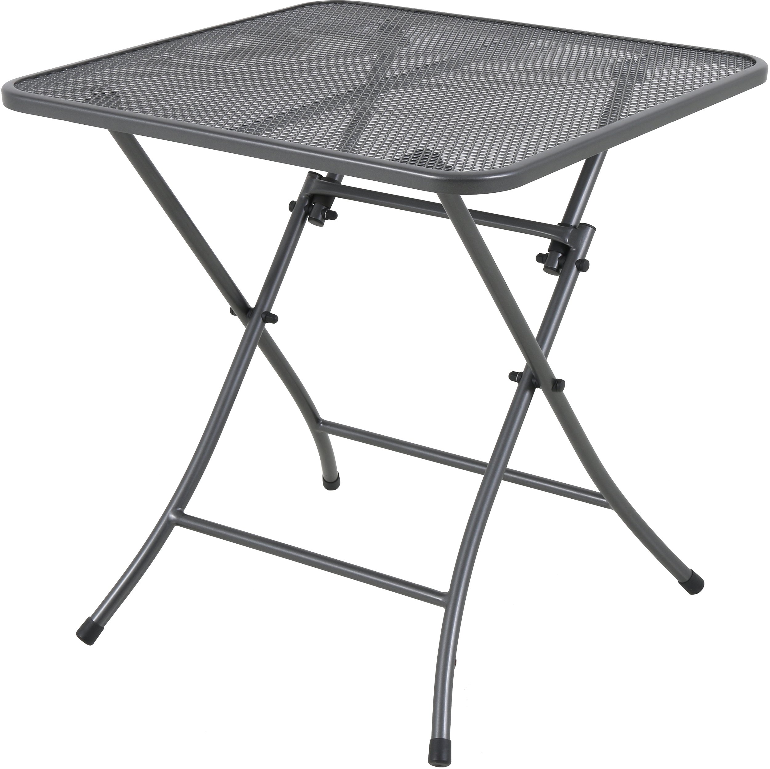 MWH Balkon-Set Latte Metall 4 Stühle 