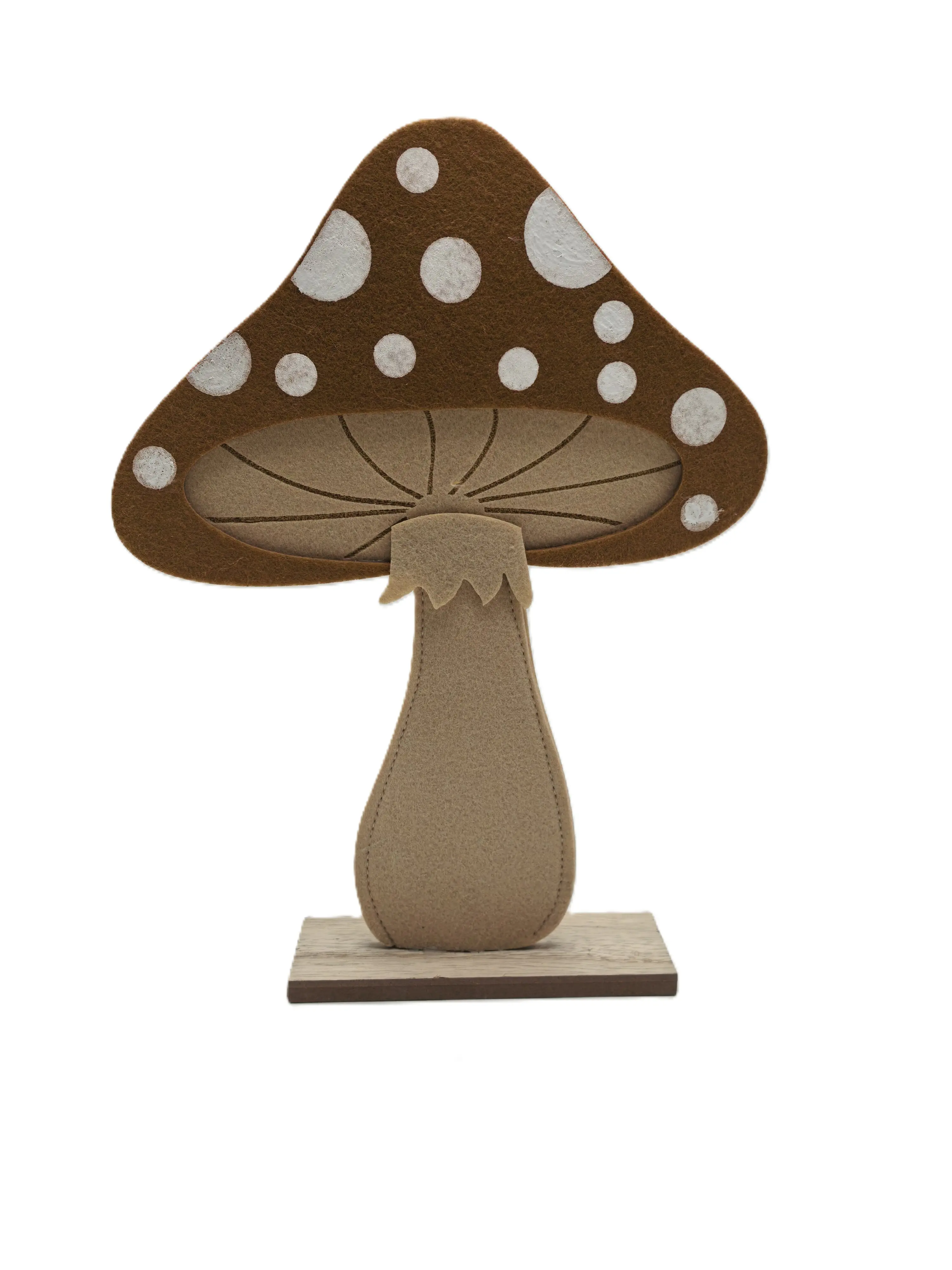 TrendLine Dekofigur Pilz 22,5 x 5 cm