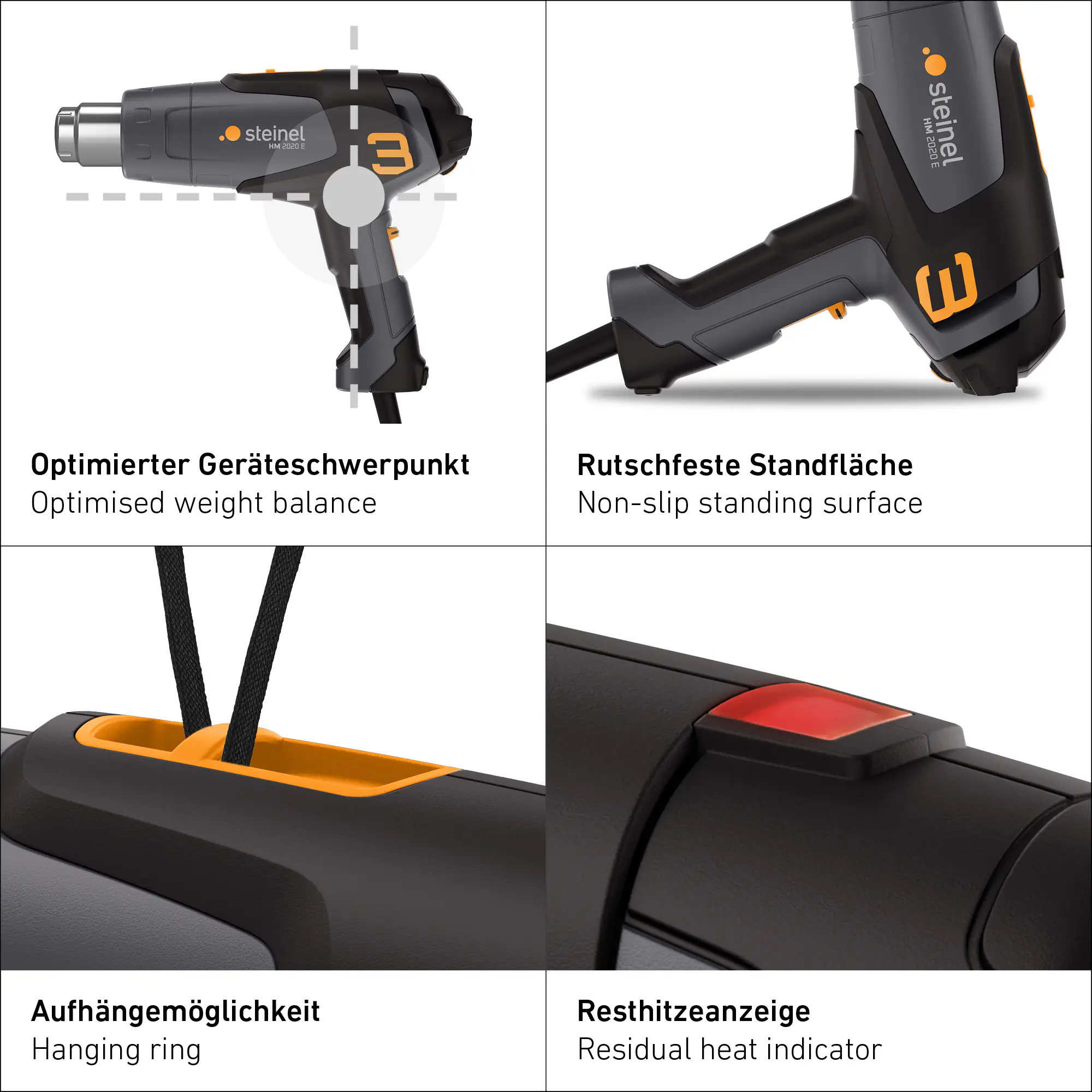 Steinel Heißluftgebläse HM 2020 E KF Steinel Heißluftgebläse HM 2020 E KF