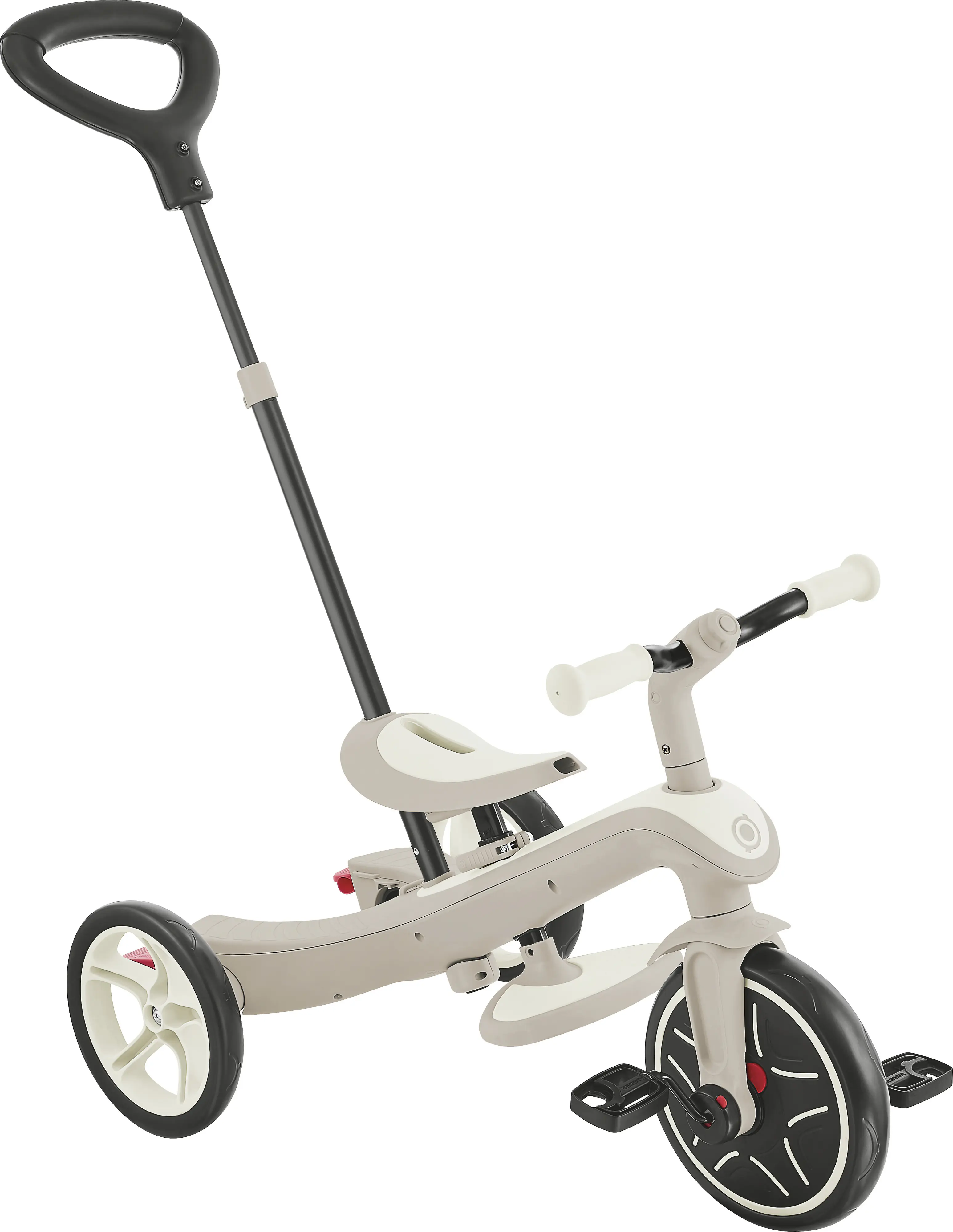 Globber Dreirad für Kinder Explorer Trike 4-in-1 Eco creme/weiß