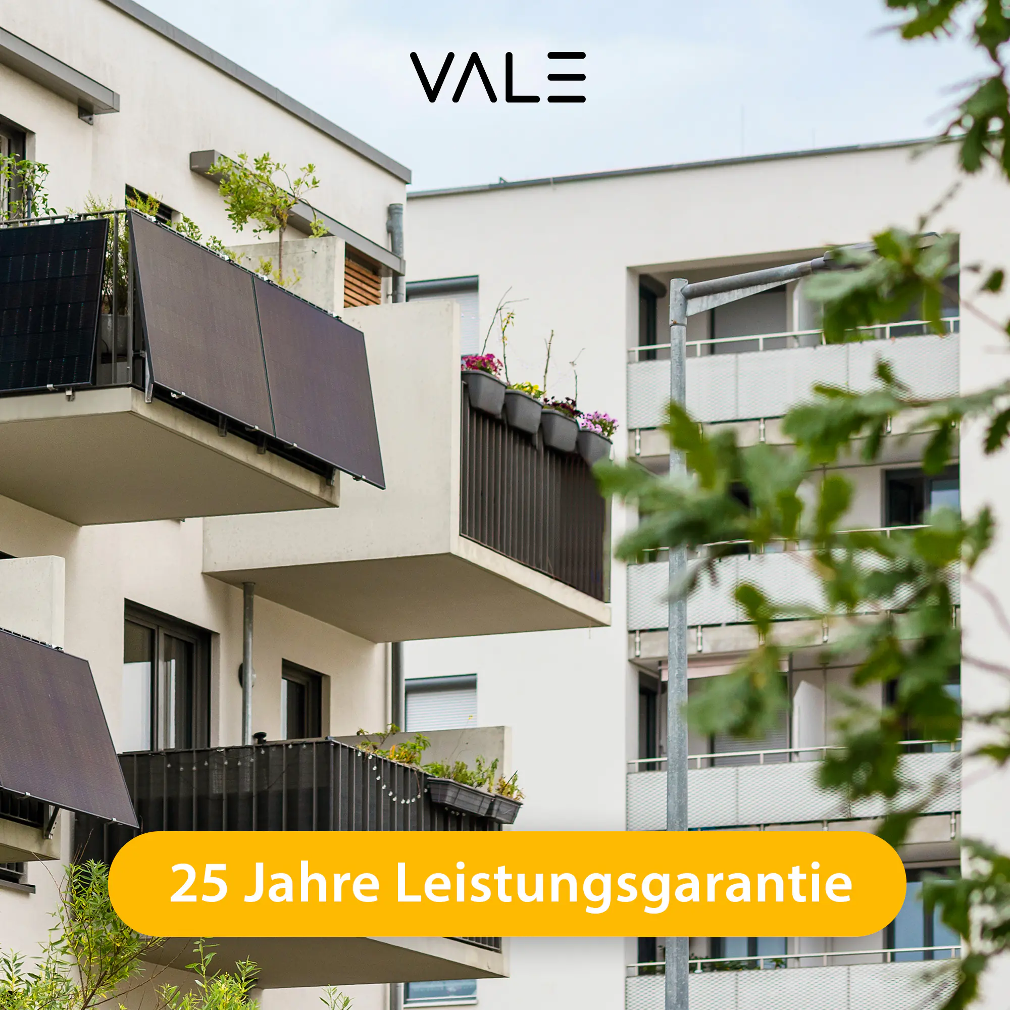 Vale Balkonkraftwerk AIO 830Wp inklusive Halterung