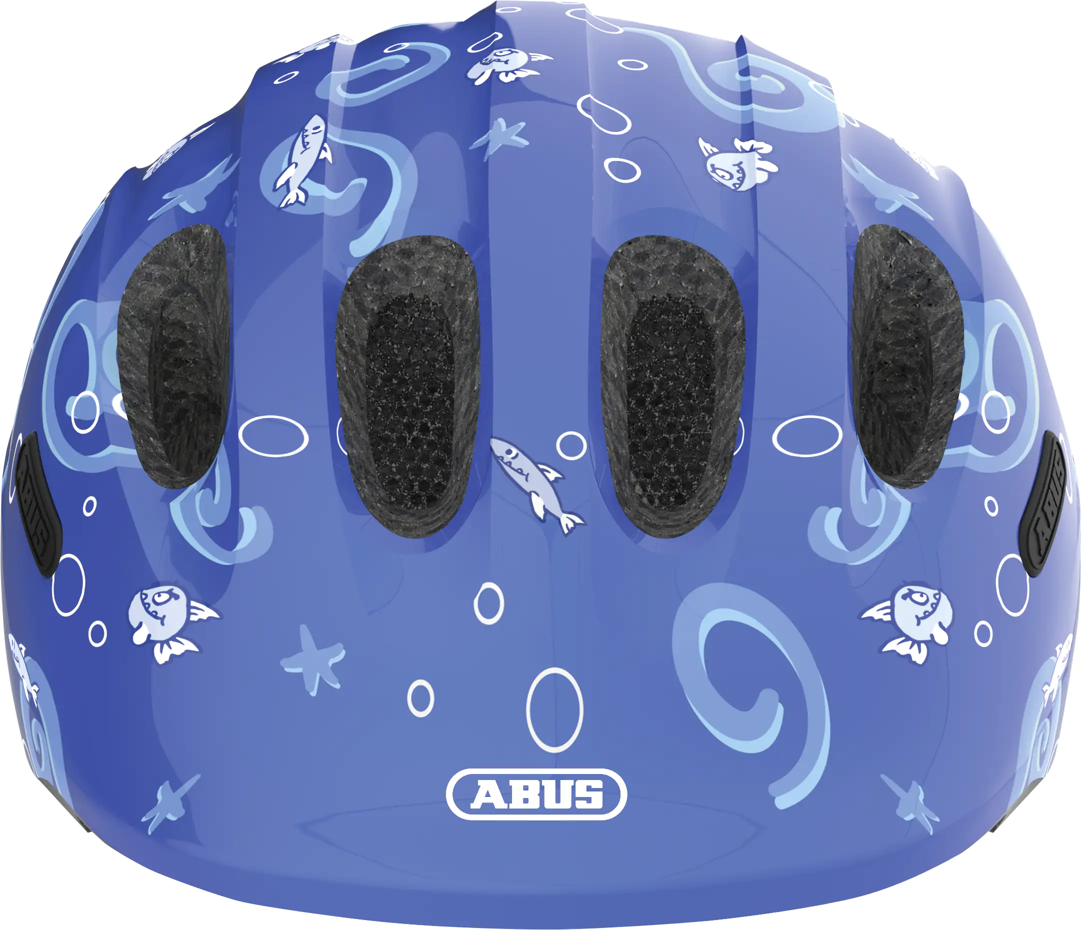 Abus Fahrradhelm Kinder Kids Pro Größe M blue sharky