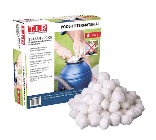 T.I.P. Pool-Filtermaterial Filterballs BEASAN 700 CB weiß