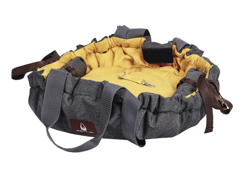 Nobby Transporttasche Shelly grau/senf