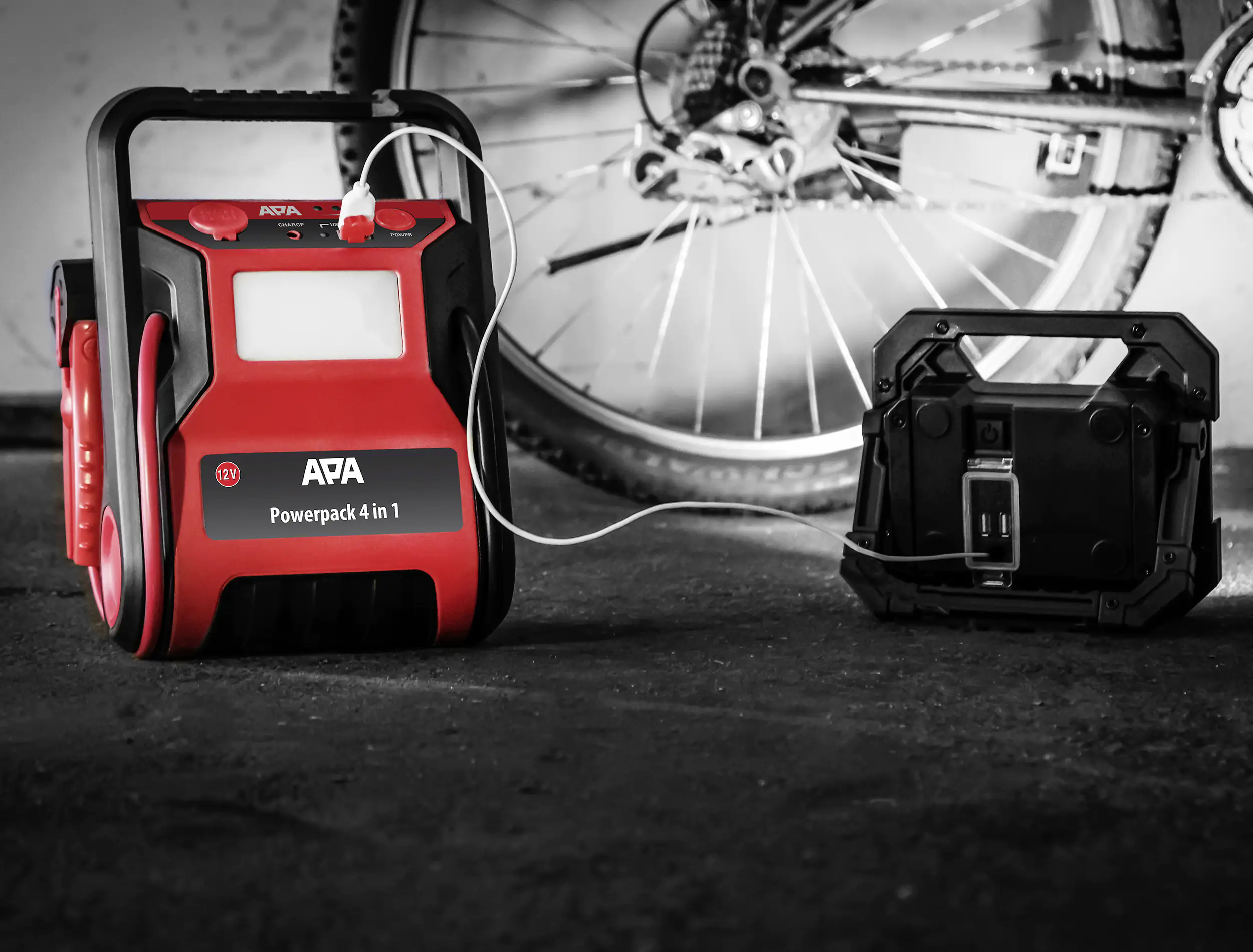 APA Powerpack 7000 mAh mit Kompressor APA Powerpack 7000 mAh mit Kompressor