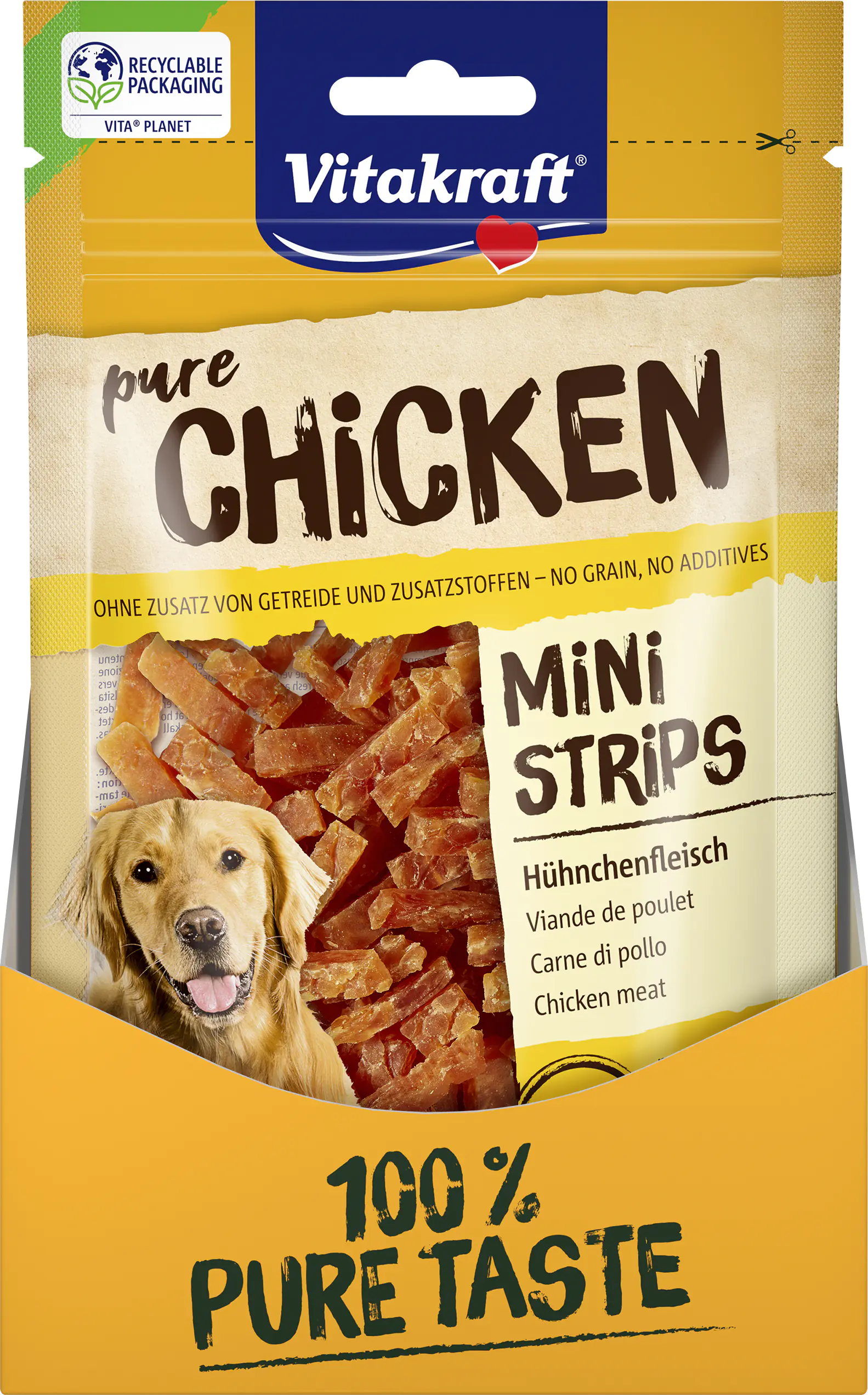 Vitakraft CHICKEN Mini Streifen Huhn 80 g