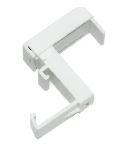 Gardinia Klemmträger für Aluminium-Jalousien weiß, Kunststoff, 2 Stück Gardinia Klemmträger für Aluminium-Jalousien weiß, Kunststoff, 2 Stück