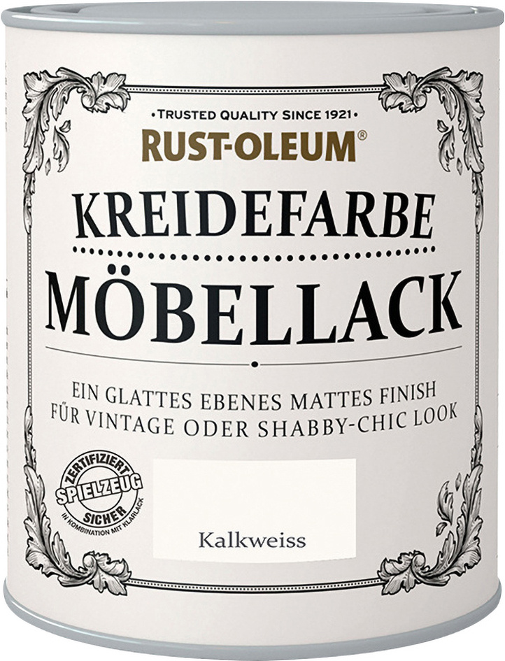 Rust-Oleum Kreidefarbe Möbellack 125 ml kalkweiß