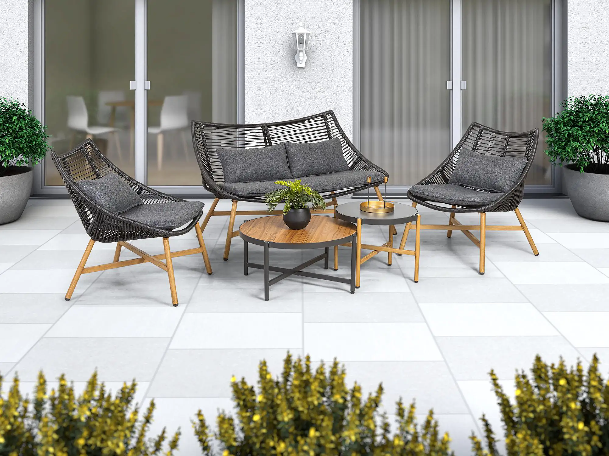 TrendLine Lounge Set Formentera inkl. Auflagen TrendLine Lounge Set Formentera inkl. Auflagen