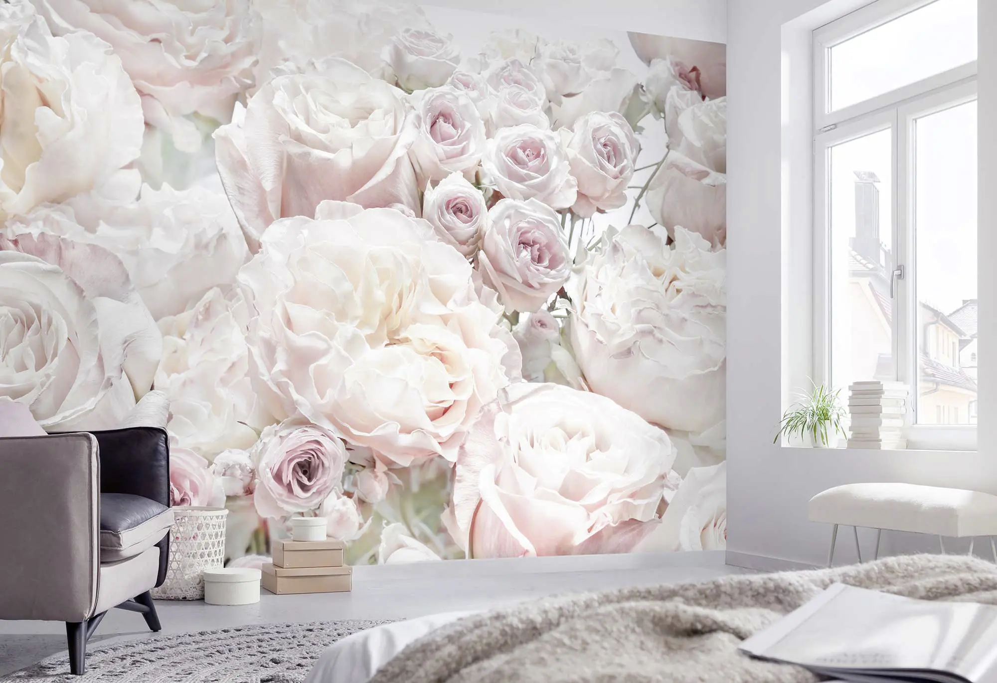 Komar Fototapete Spring Roses 368 x 254 cm 