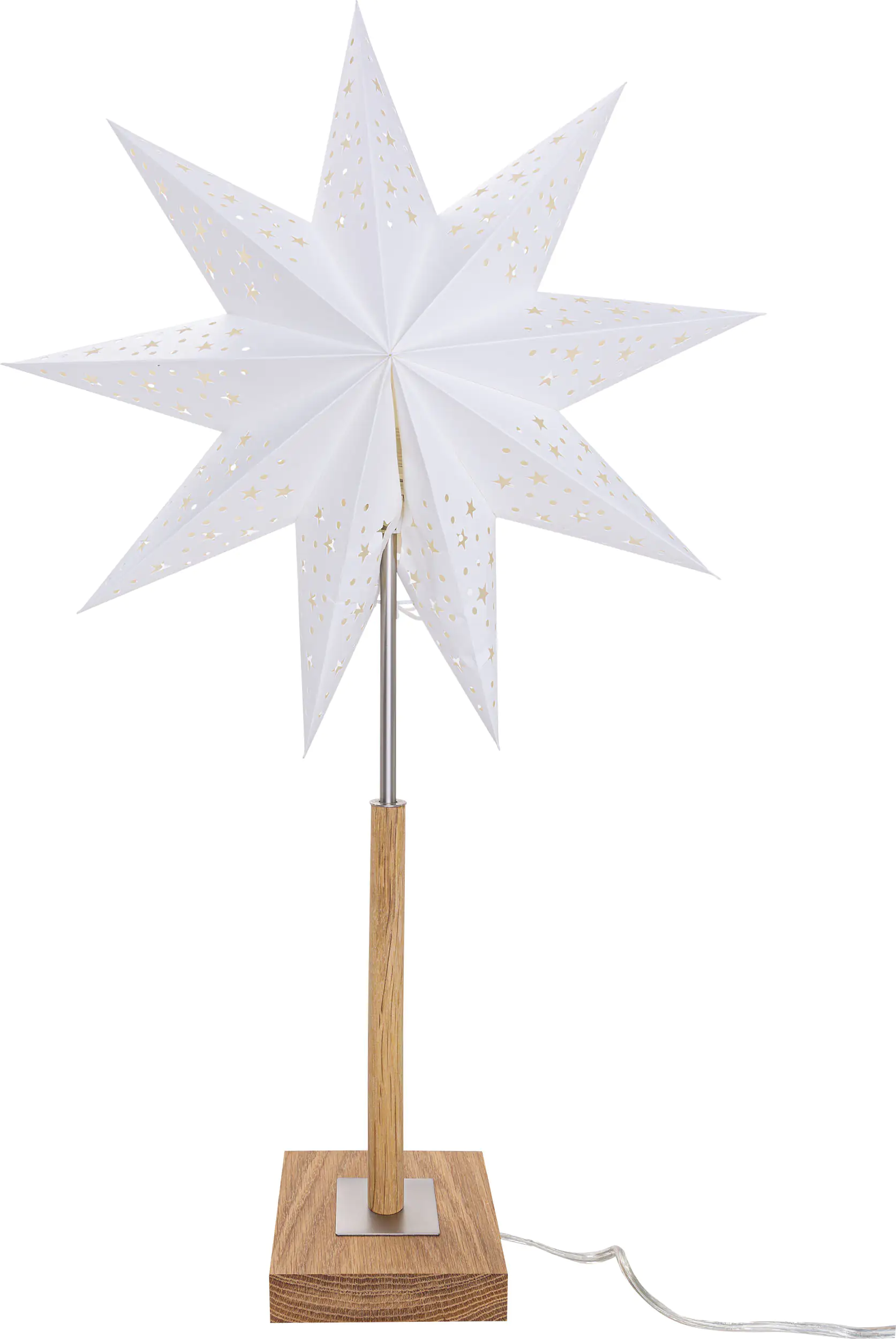 Markslöjd Papierstern Solvalla weiß, Ø 40 cm Markslöjd Papierstern Solvalla weiß, Ø 40 cm