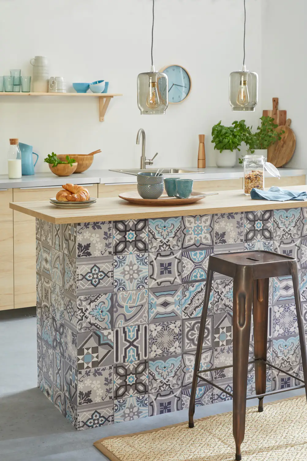 4007386335470_3 d-c-wall® Wandbelag Ceramics Simenta 68 cm x 4 m