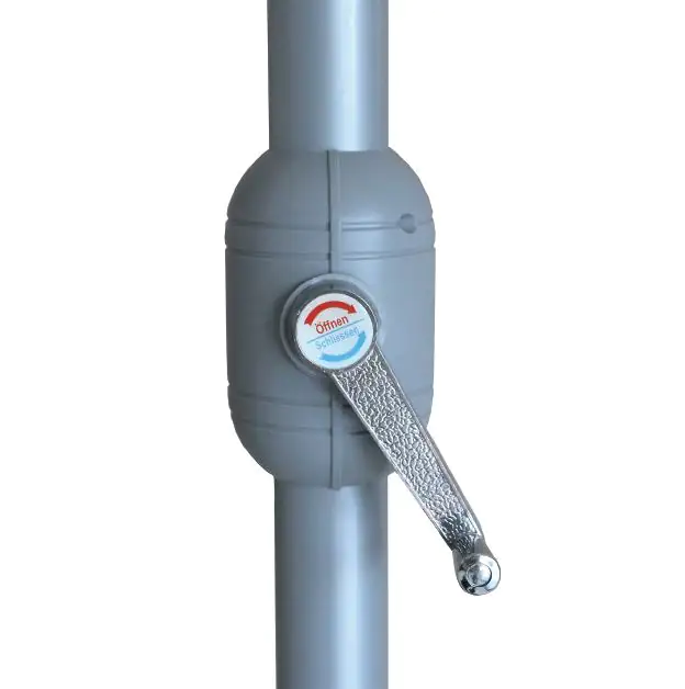 Primaster Sonnenschirm Kreta anthrazit, Ø 300 cm Primaster Sonnenschirm Kreta anthrazit, Ø 300 cm
