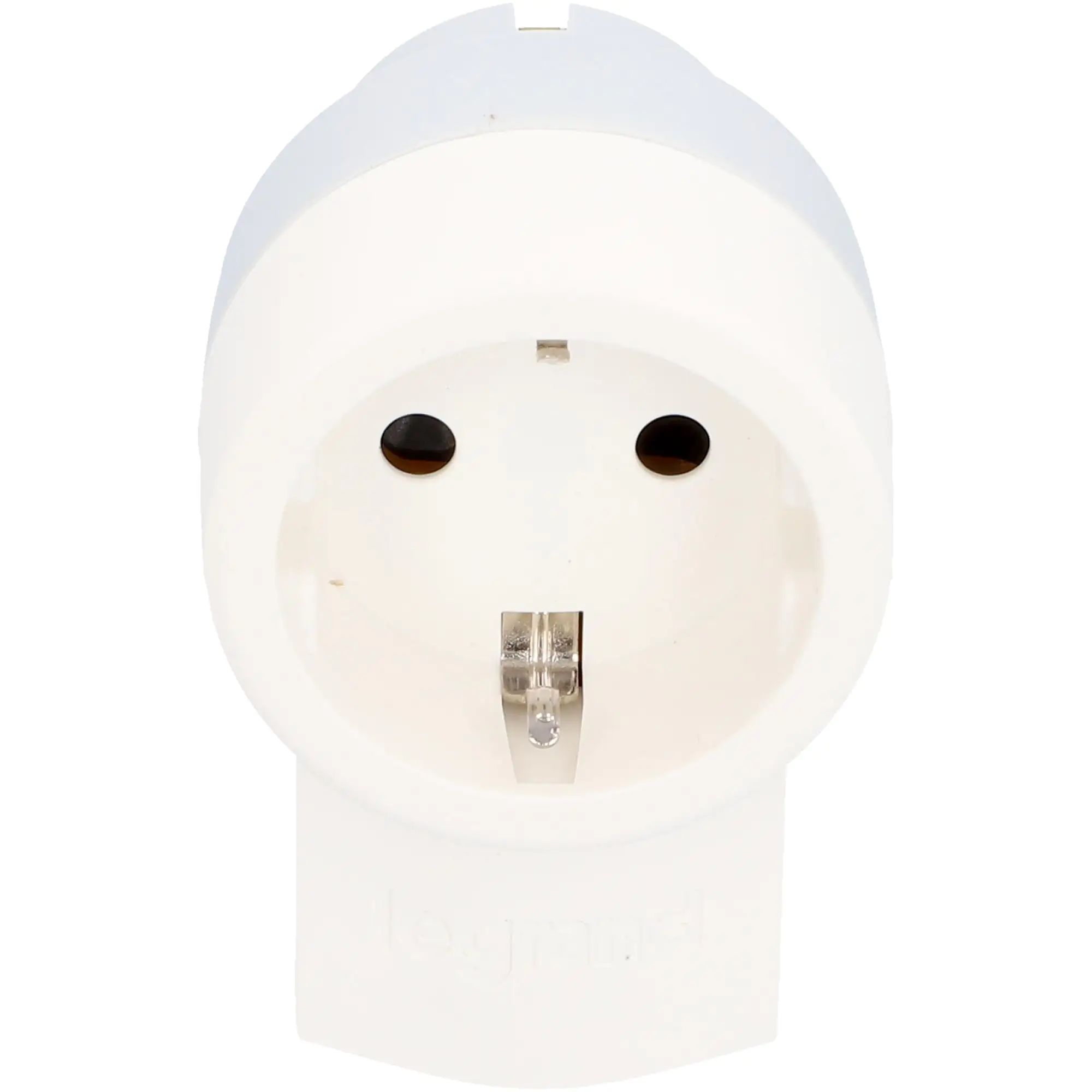 LEGRAND Schutzkontakt-Stecker integrierte Kupplung weiß LEGRAND Schutzkontakt-Stecker integrierte Kupplung weiß