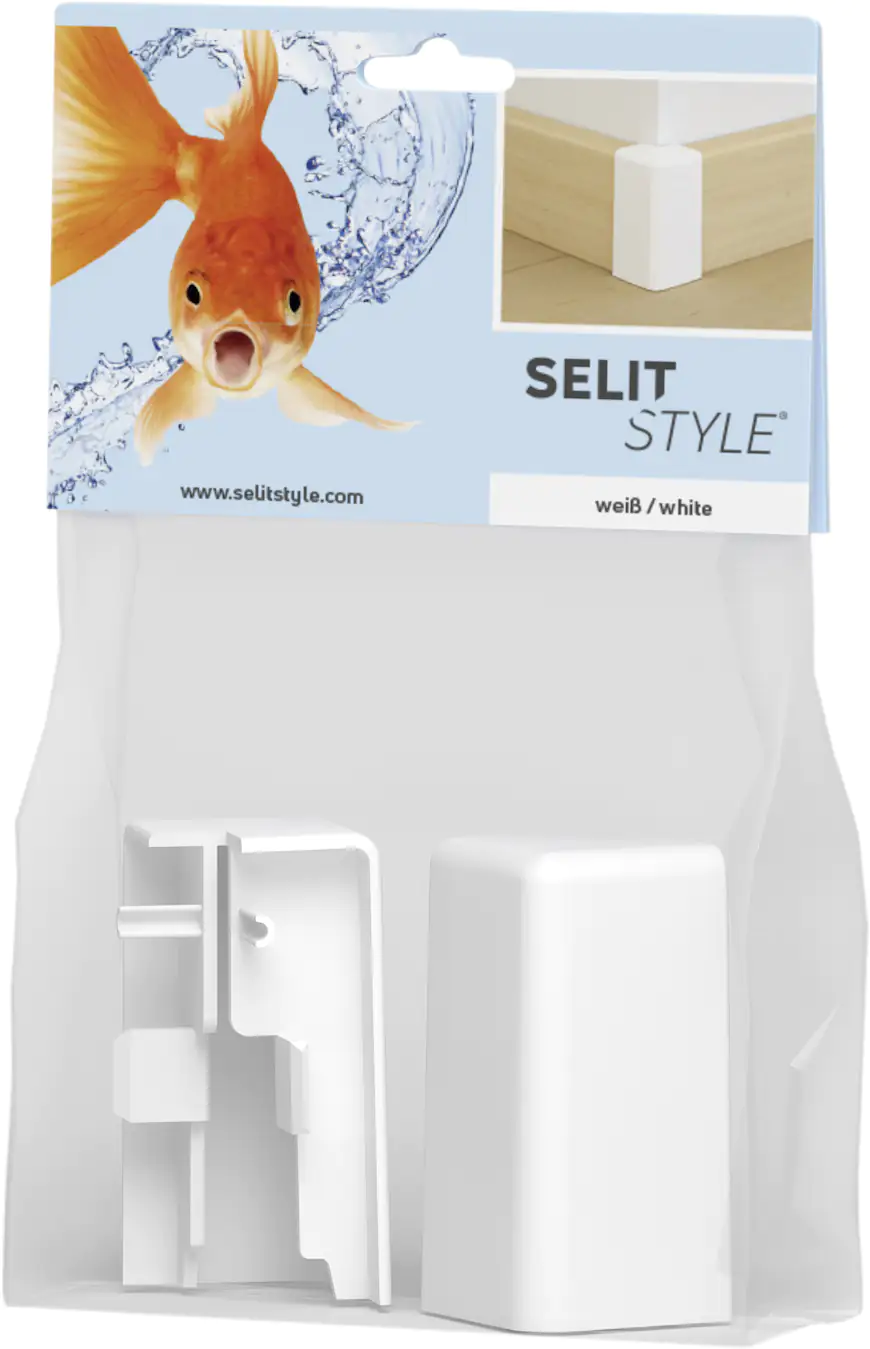 SELITSTYLE Außenecke weiß Höhe 50 mm SELITSTYLE Außenecke weiß Höhe 50 mm